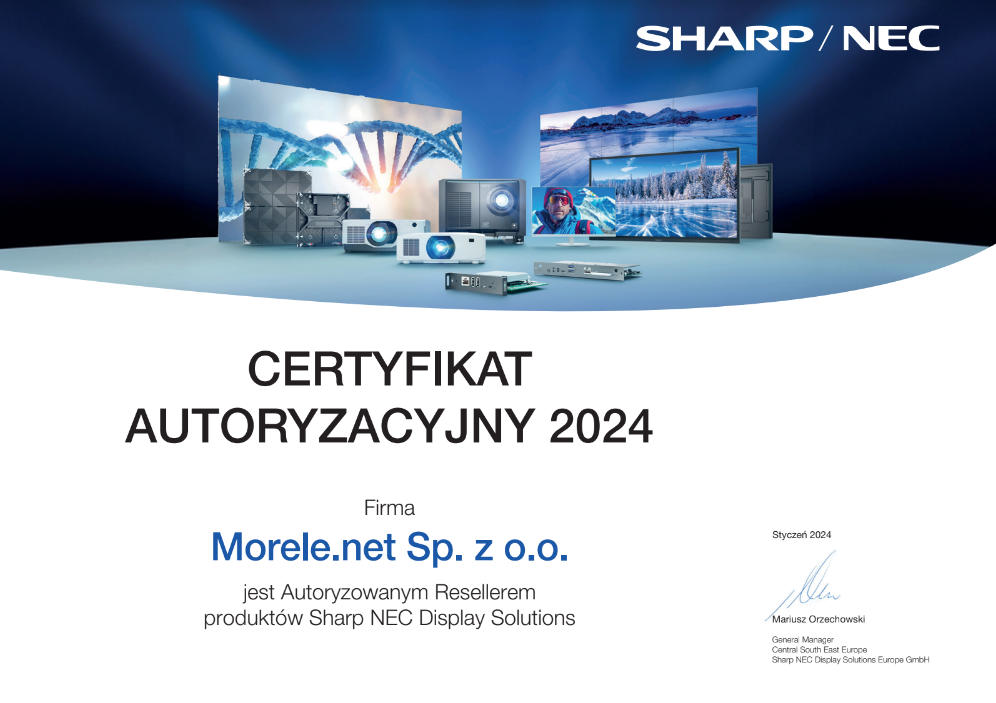 Autoryzowany Partner NEC Display Solutions