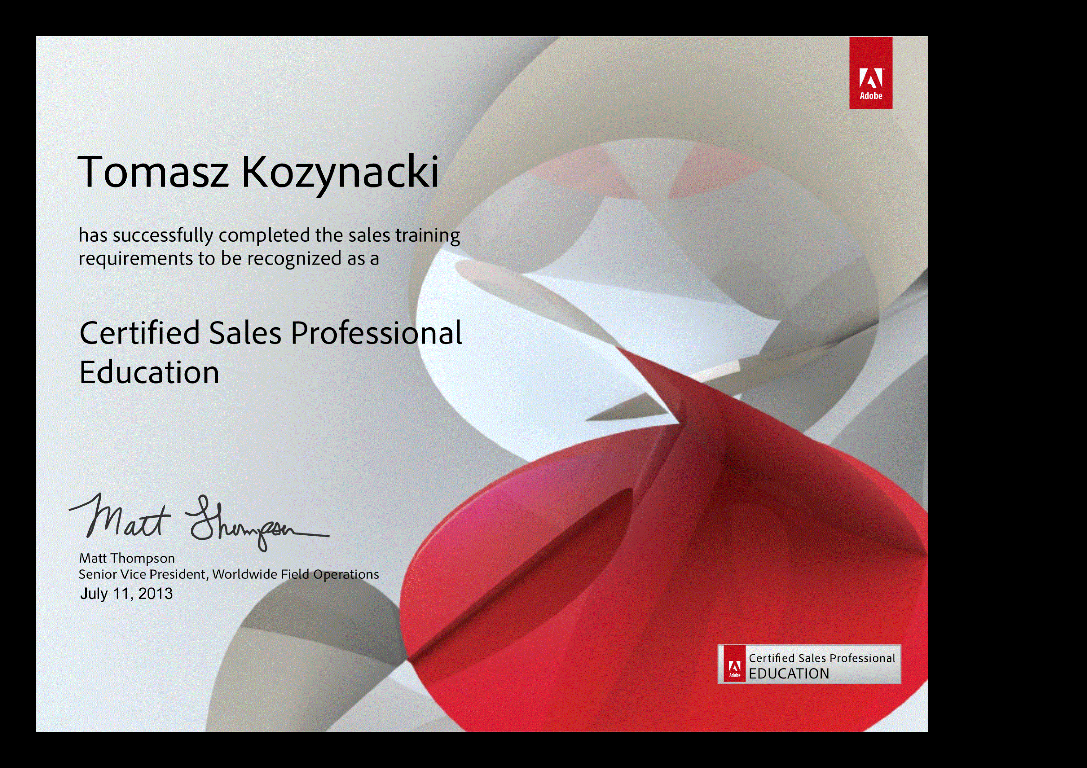 Adobe Certified Reseller