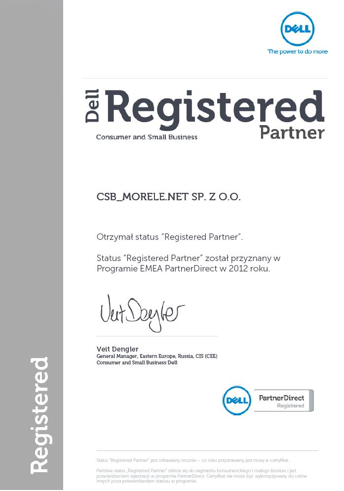 Autoryzowany Partner Dell