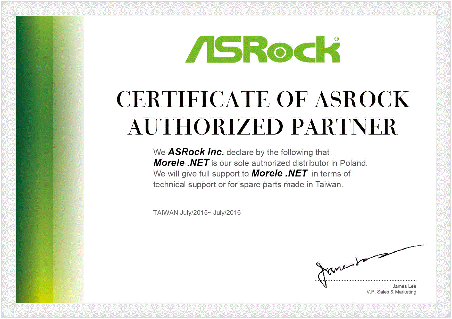 Autoryzowany Partner ASROCK