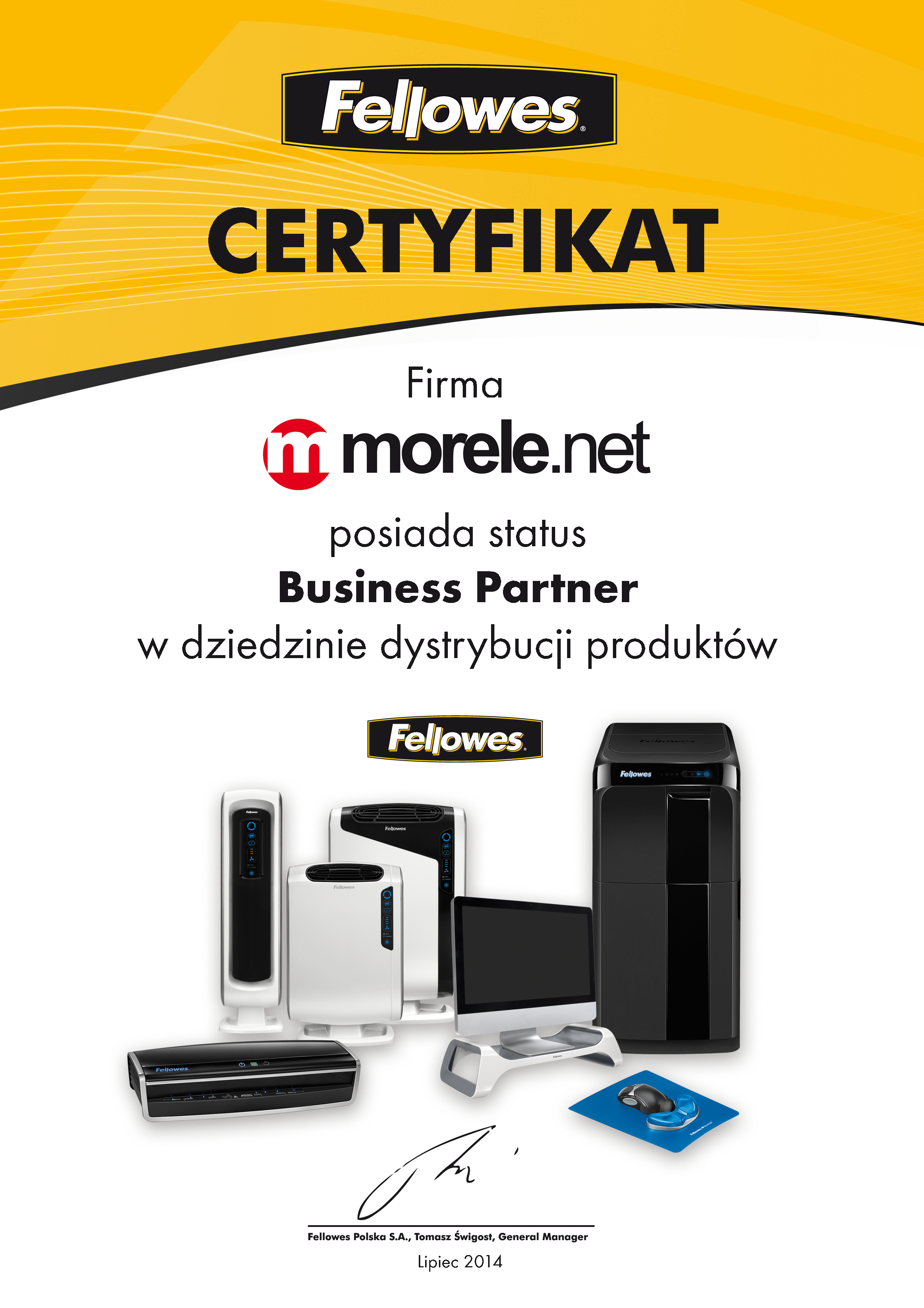 Fellowes Business Partner
