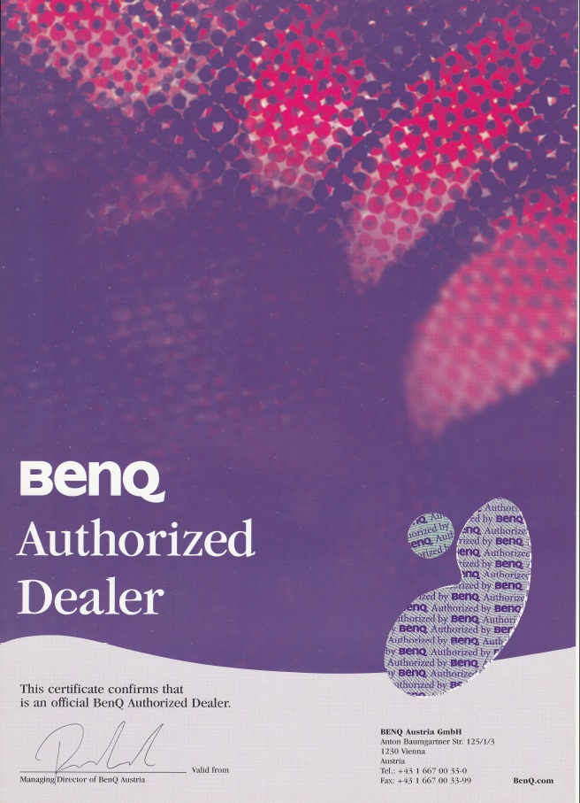BENQ Authorized Dealer