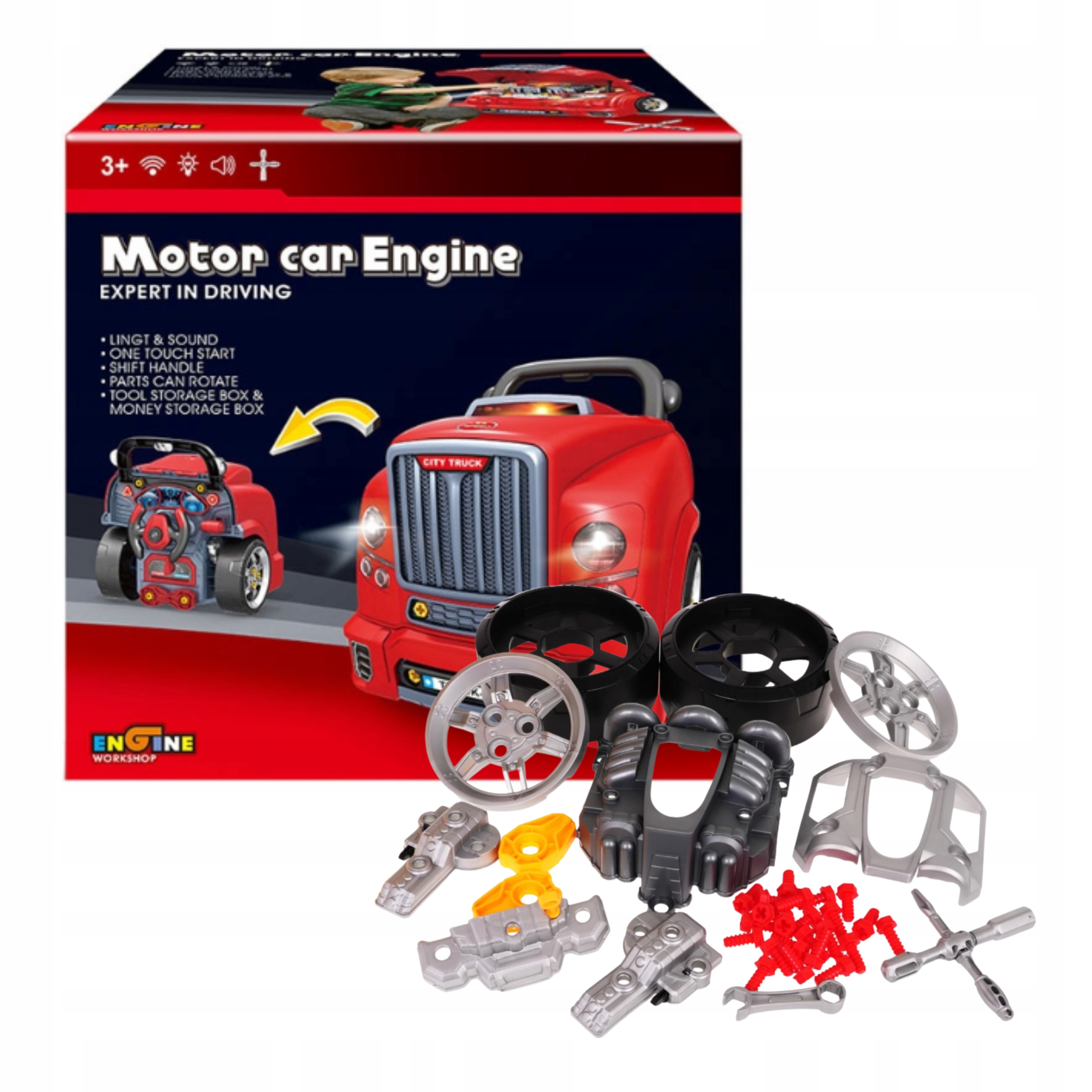 Spełnij marzenia małego mechanika z interaktywnym zestawem