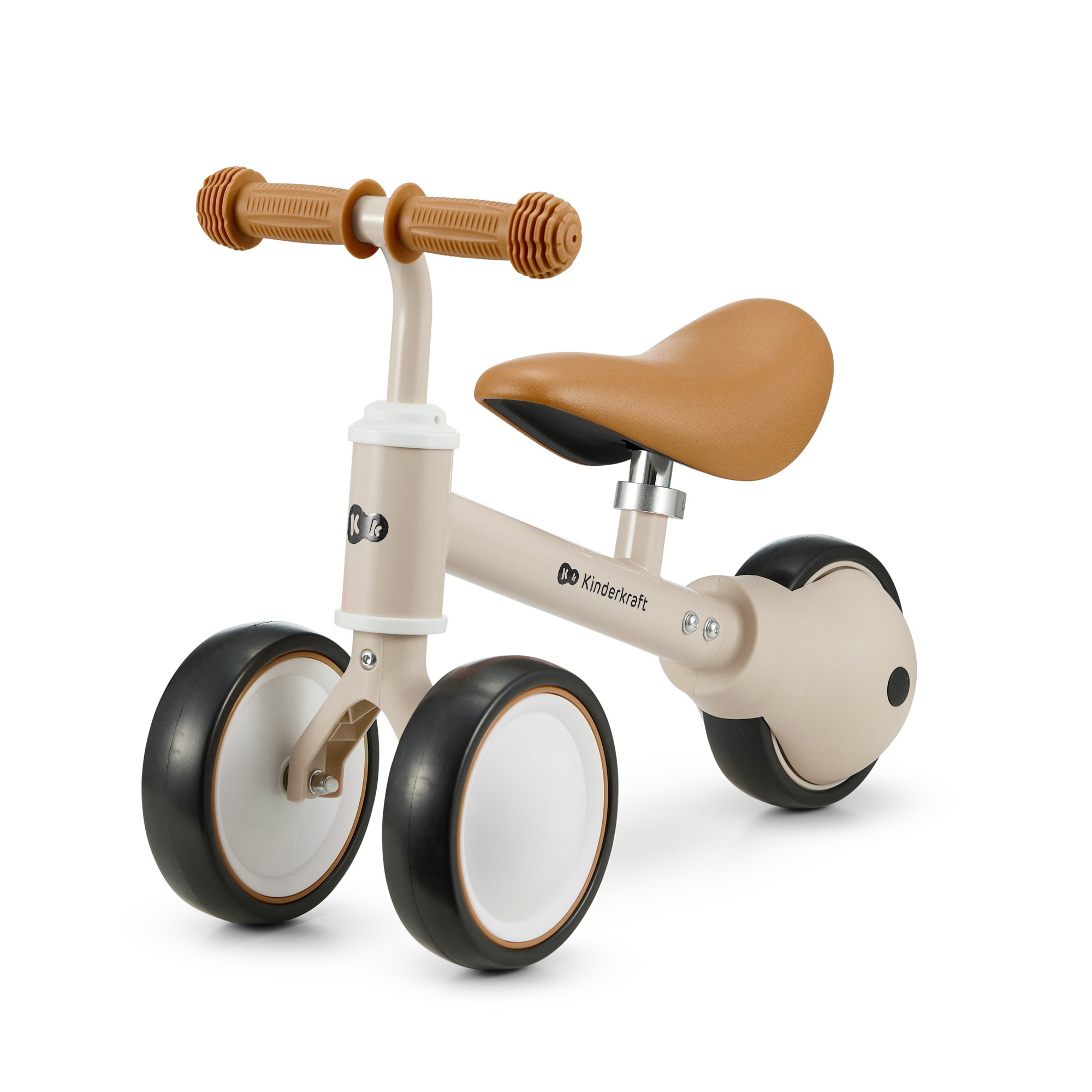 Rowerek trójkołowy CUTIE LIGHT BEIGE – Idealny dla małych odkrywców