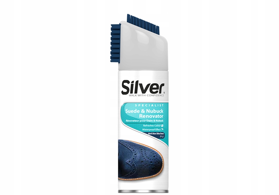 Silver Impregnat do zamszu i nubuku Bezbarwny 250ml Ciemny Granat (02) – Ochrona i pielęgnacja materiałów