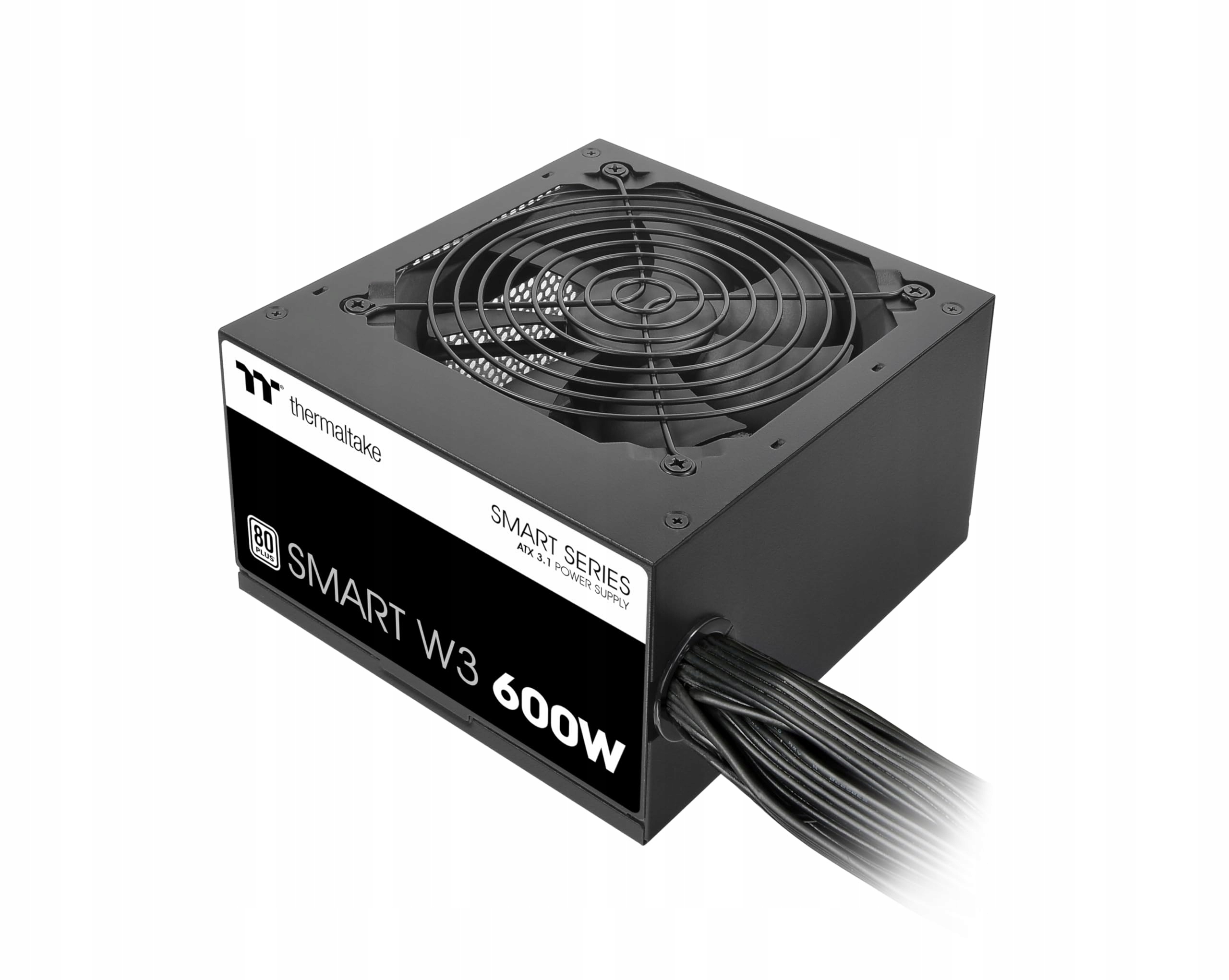 Zasilacz serwerowy Thermaltake Smart W3 600W ATX3.1 80+ - Wydajność i niezawodność
