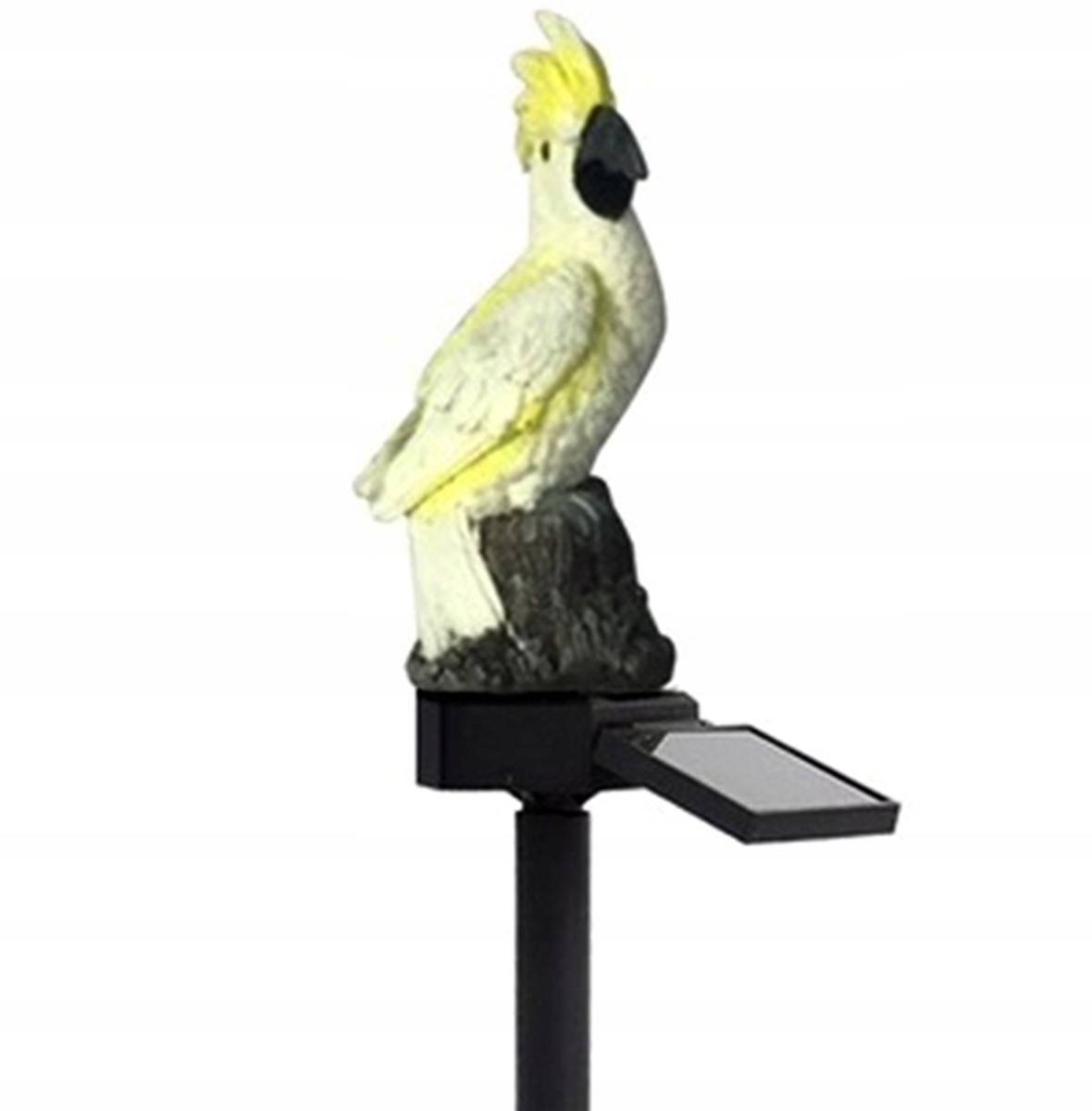 ZD50S Lampa solarna LED papuga biała – Oświetlenie, które zachwyca