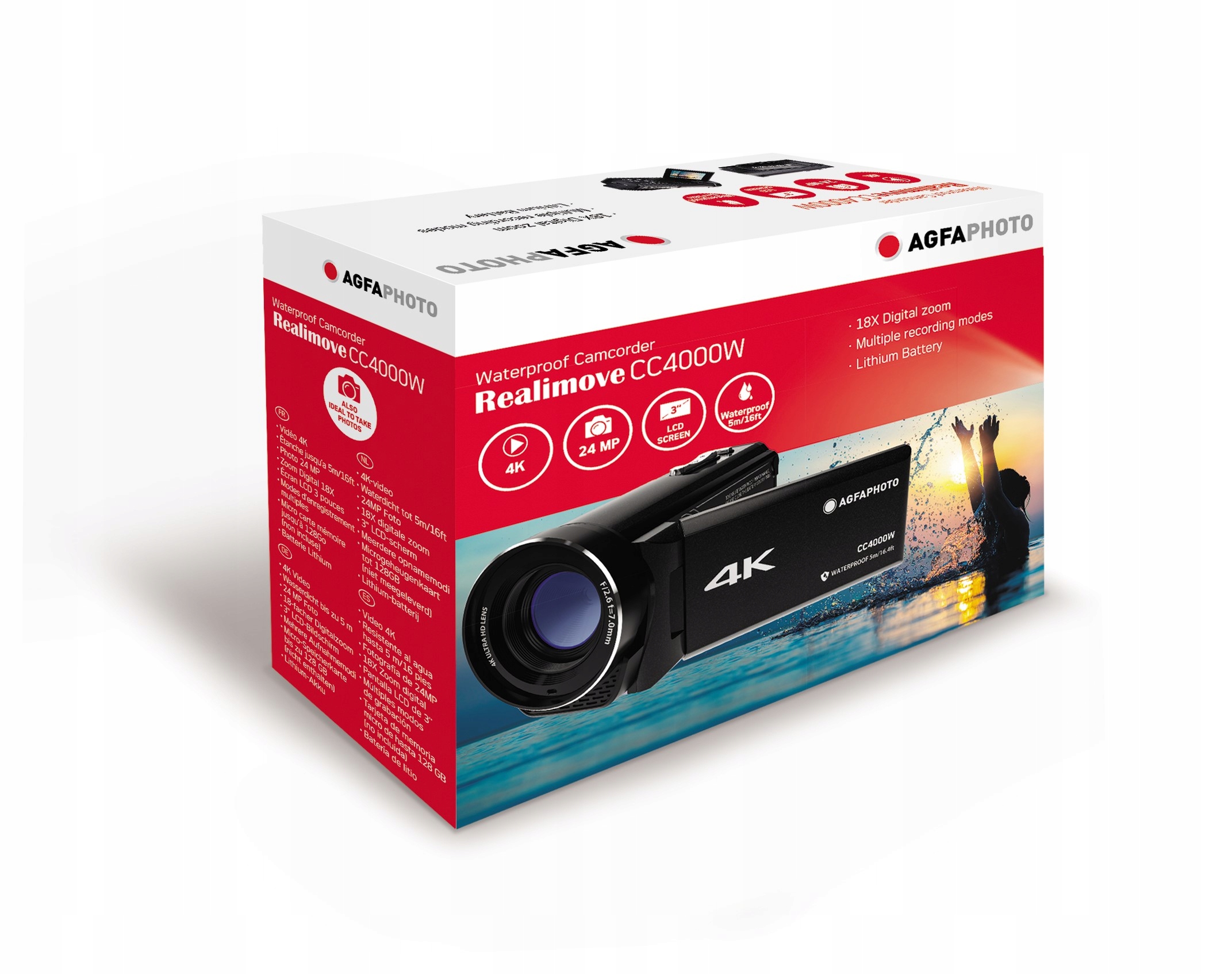 Kamera cyfrowa AgfaPhoto CC4000W – Twoje idealne narzędzie do rejestrowania wspomnień