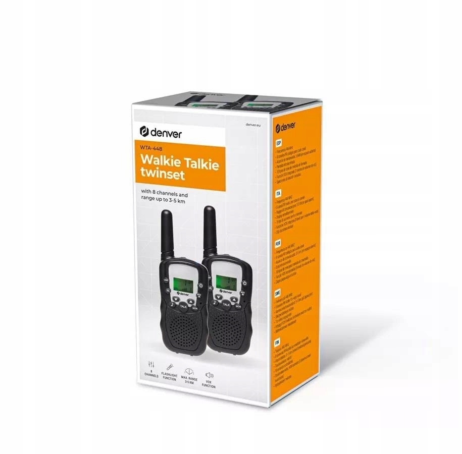 Zestaw Walkie Talkie Denver WTA-449 – Niezawodna komunikacja w każdej sytuacji