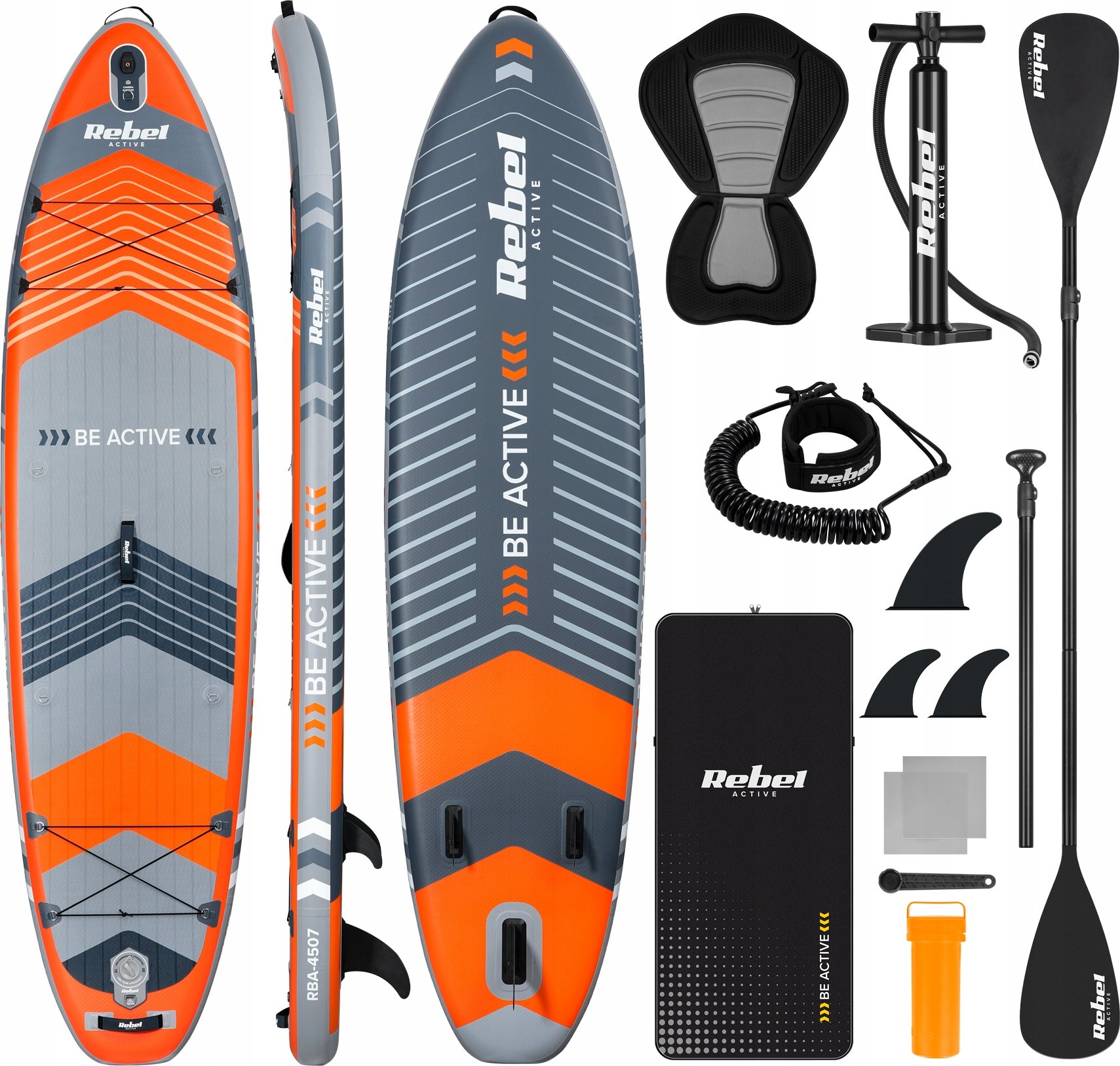 Deska SUP Rebel Active RBA-4507 – Niezapomniane wodne przygody