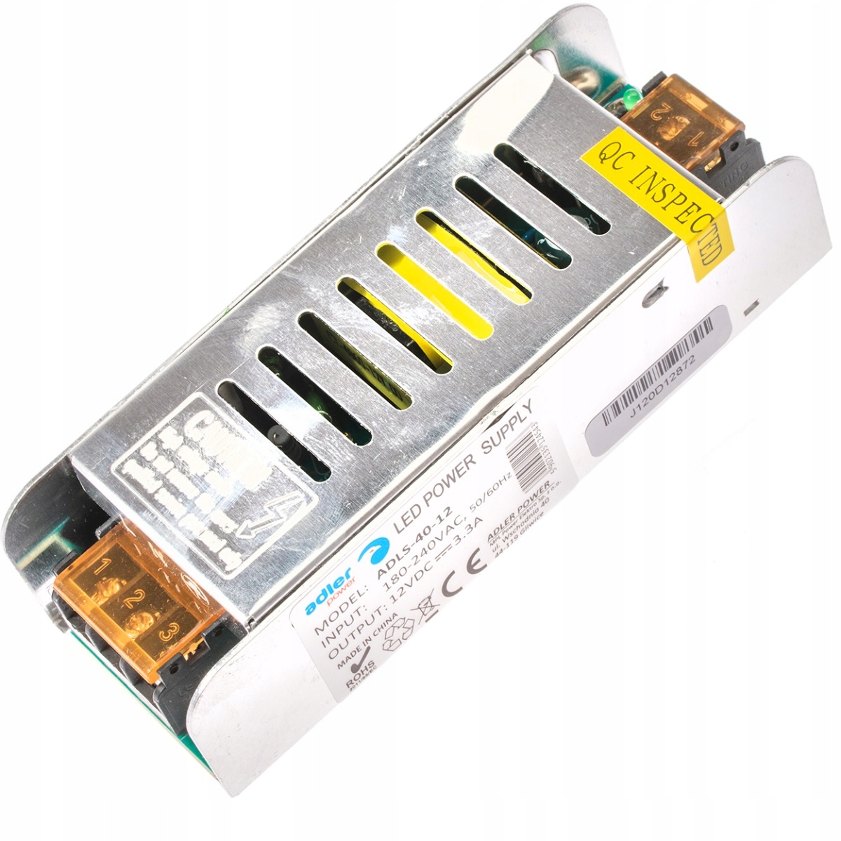 Zasilacz Impulsowy ADLS-40-12 – Niezawodne źródło zasilania dla systemów LED