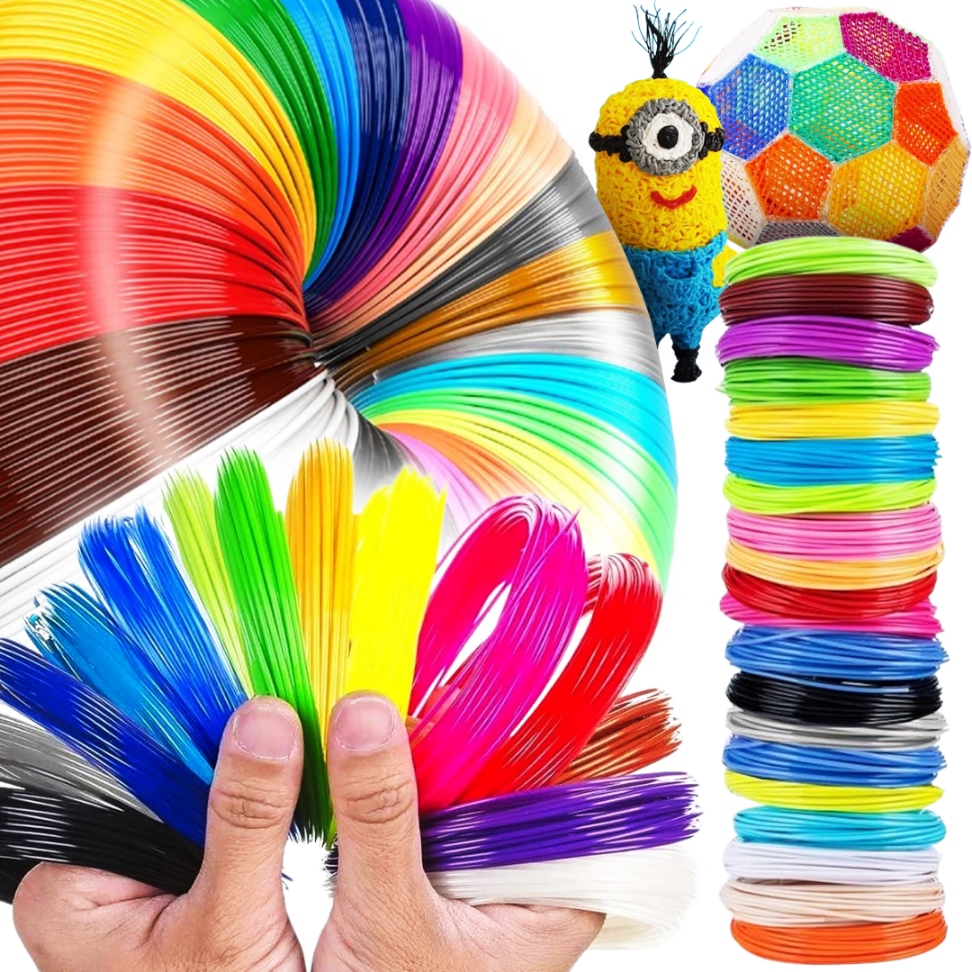 Filament Do Długopisu 3D Mix 23 Kolorów - 115M – Kreatywność w Twoich Rękach