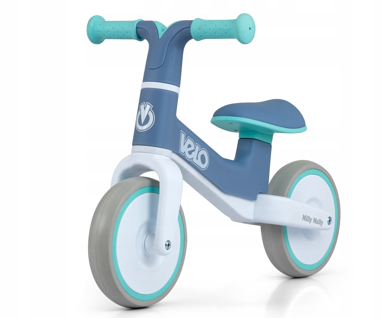 Rowerek biegowy Milly Mally Velo Mint – Idealny towarzysz dla Twojego dziecka