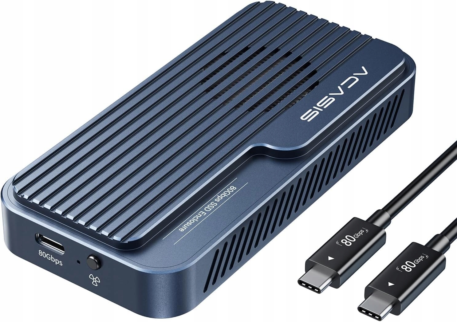 ACASIS TBU 501 PRO 80 Gbps M.2 NVMe SSD obudowa z wentylatorem – Wydajność i nowoczesność w jednym