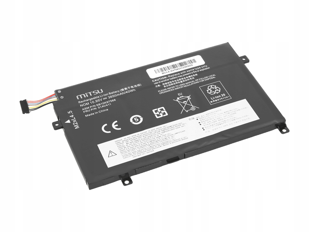 Kompatybilność z modelami Lenovo ThinkPad E470 i E475