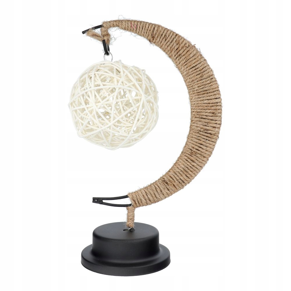 Lampka nocna Rogal piłka Art Deco (wzór 1) EID – Elegancja i przytulność w Twoim wnętrzu