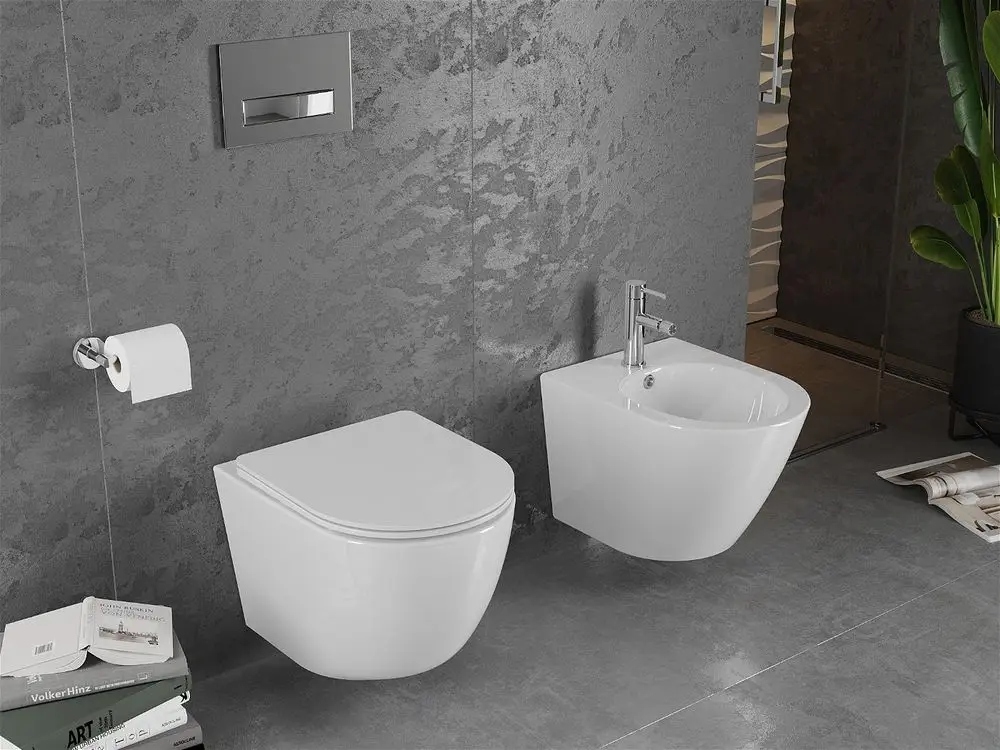 Mexen Lena bidet wiszący, biały - 35224800 – Idealne rozwiązanie dla nowoczesnych łazienek