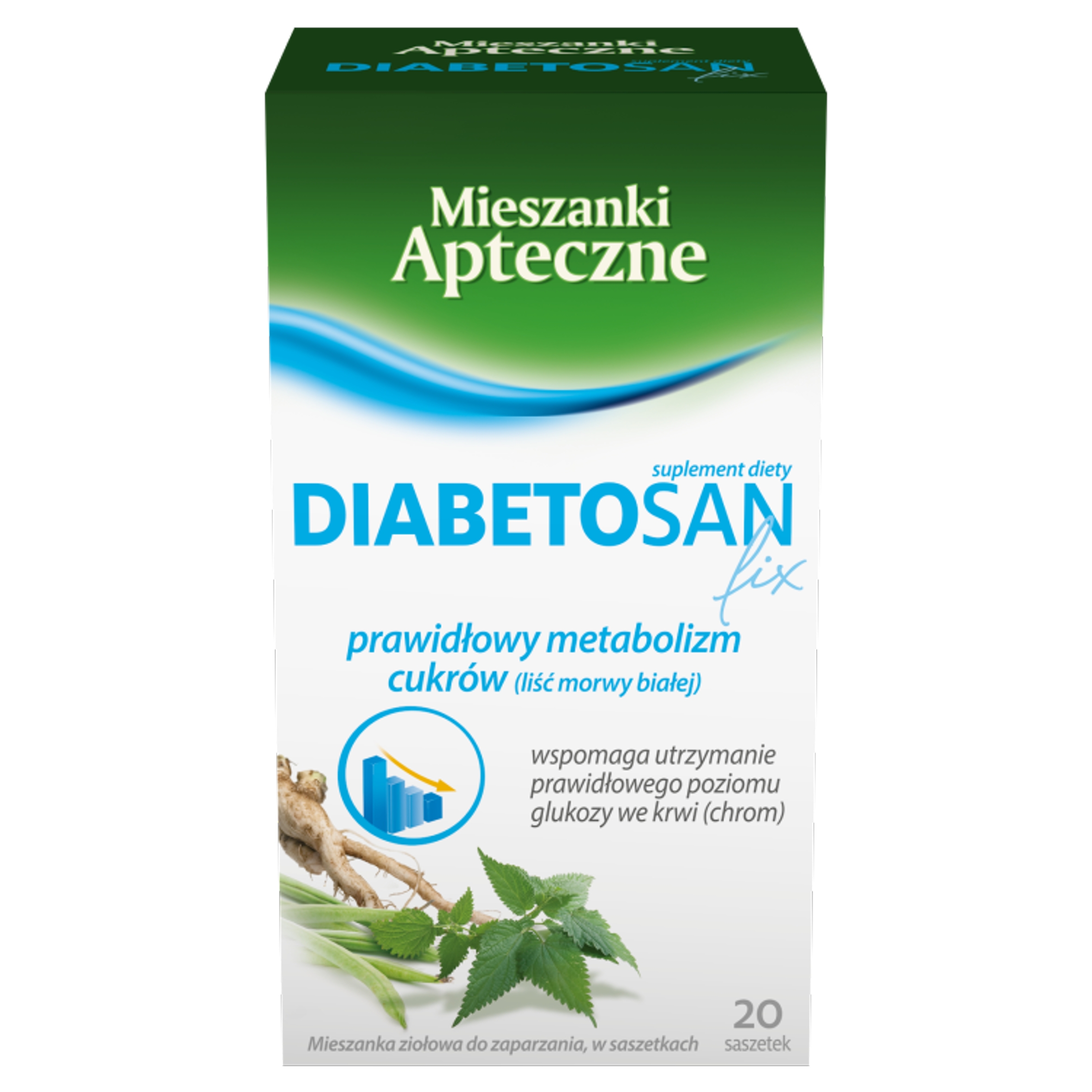 Jak przygotować ziołową herbatę Diabetosan Fix?