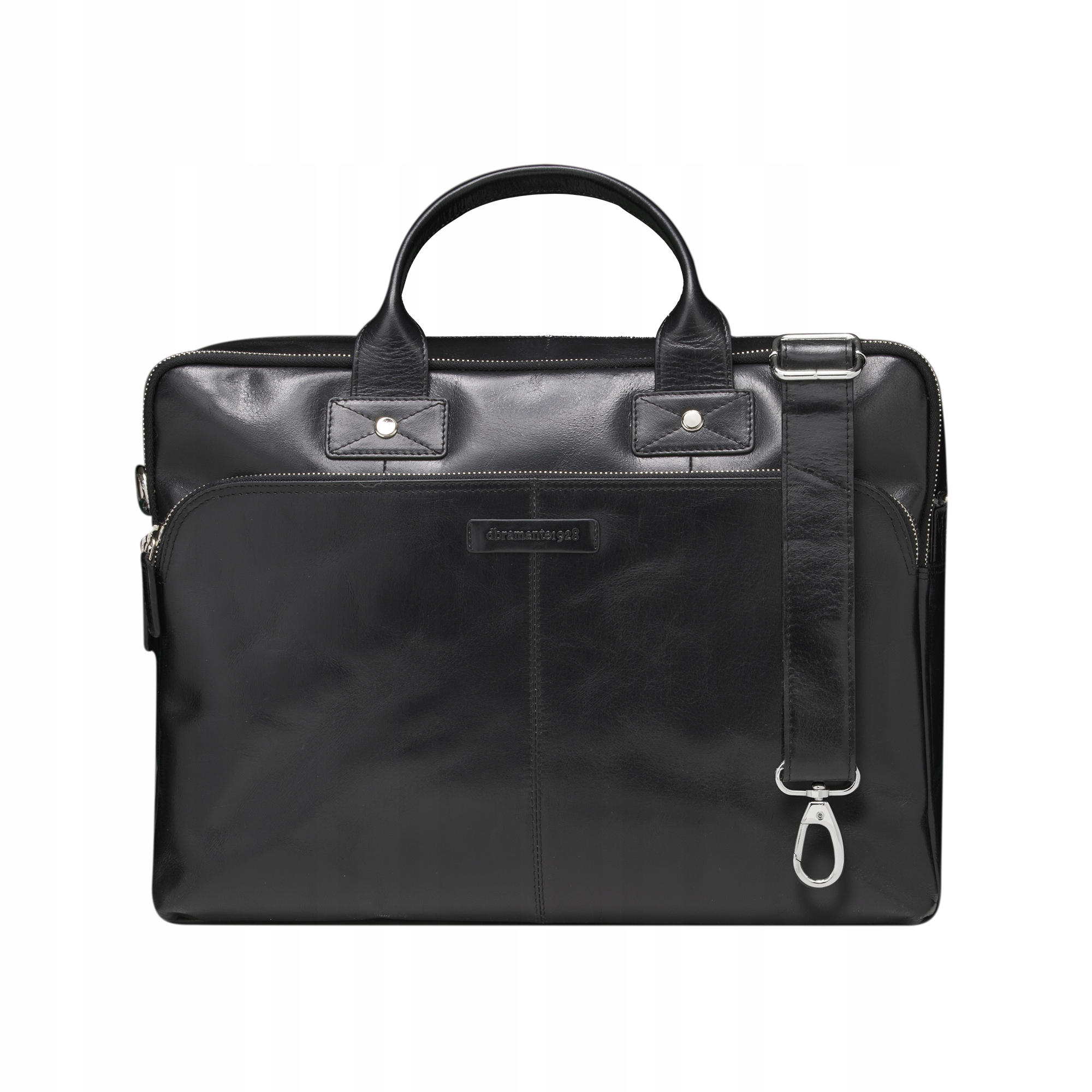 Torba dbramante Kronborg - Elegancka torba skórzana na laptopa 16