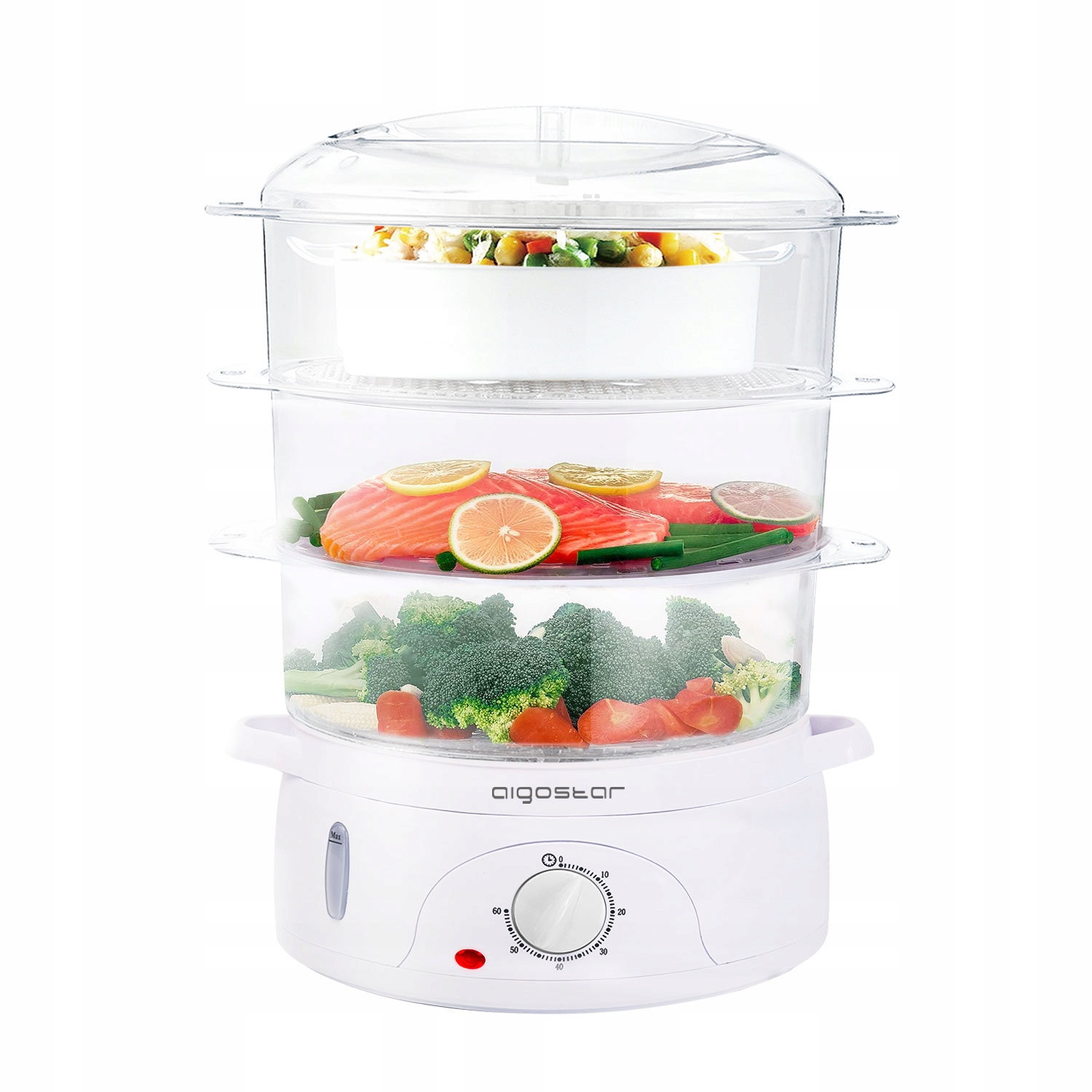 Aigostar Fitfoodie 30Cfo – Parowar 800W dla zdrowego gotowania