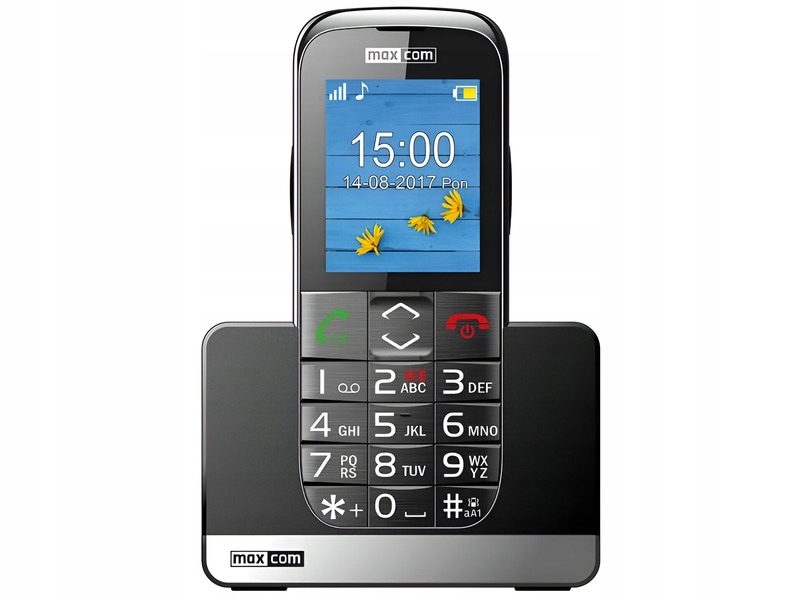 Telefon komórkowy Maxcom GSM MM 720 SE – Prosty i funkcjonalny
