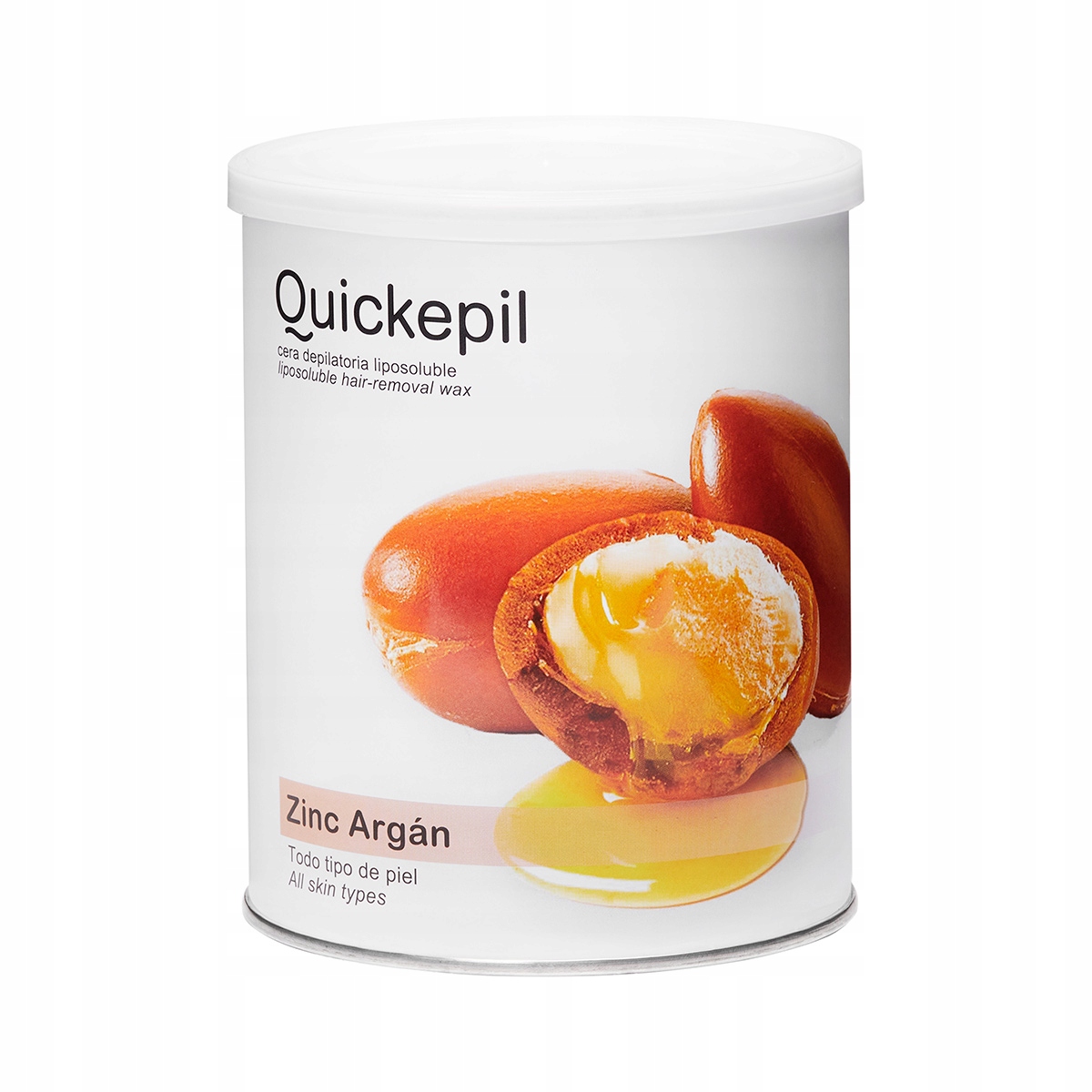 Wosk do depilacji QUICKEPIL Cynk-Argan 800 ml – Profesjonalna pielęgnacja skóry