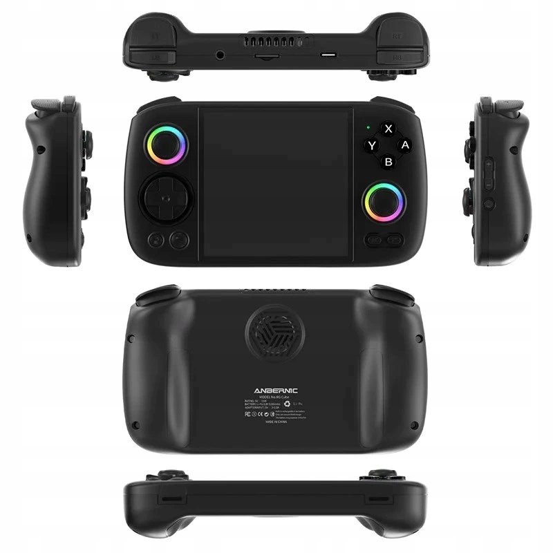 Przenośna konsola retro ANBERNIC RG CUBE BLACK – Twoja mobilna stacja gier