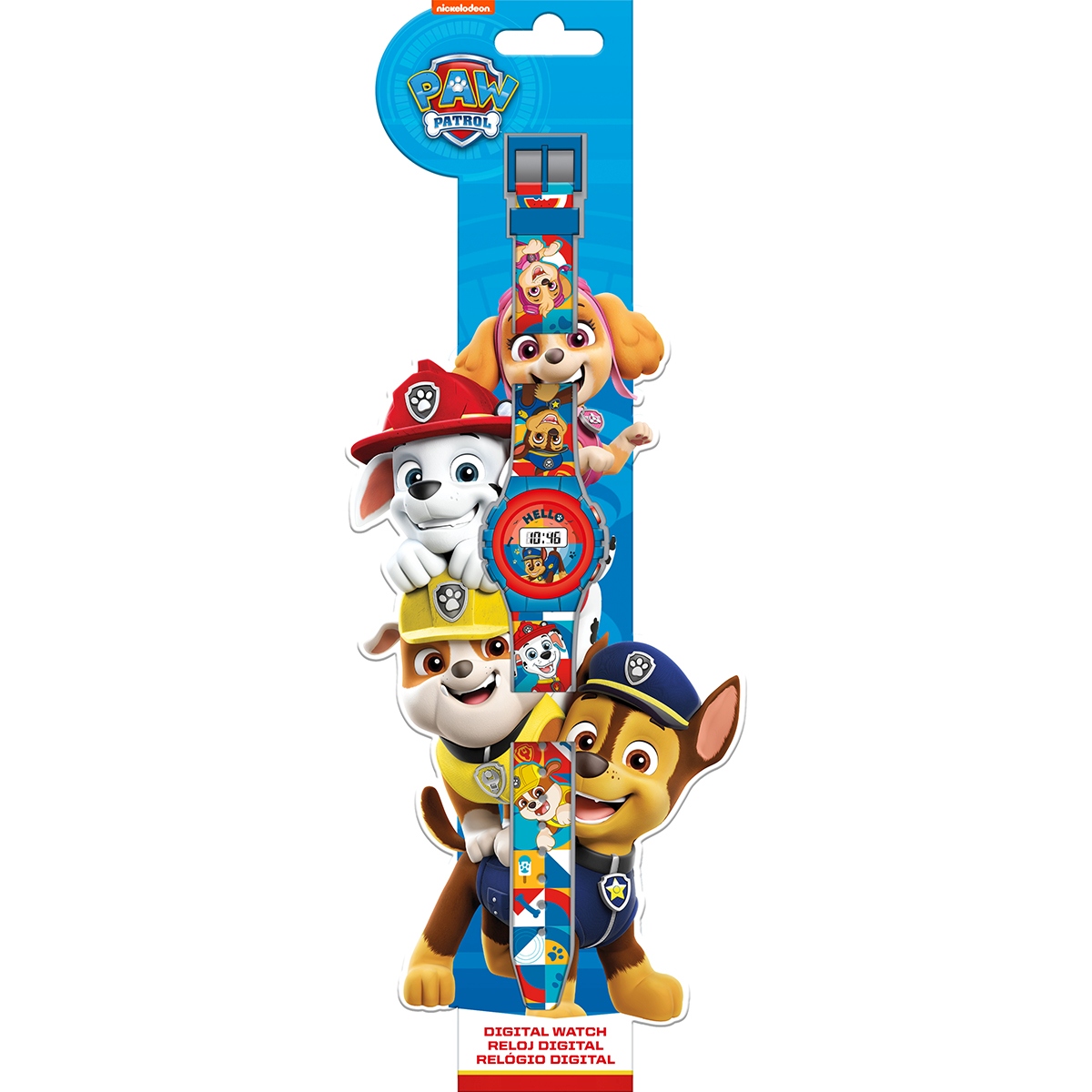 Zegarek cyfrowy Kids Euroswan KE02 Psi Patrol – Idealny prezent dla Twojego malucha