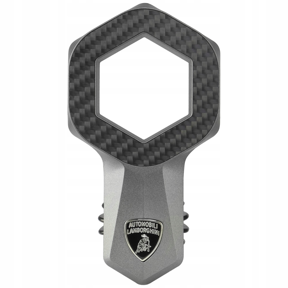 Ekskluzywny design z metalowym emblematem Lamborghini