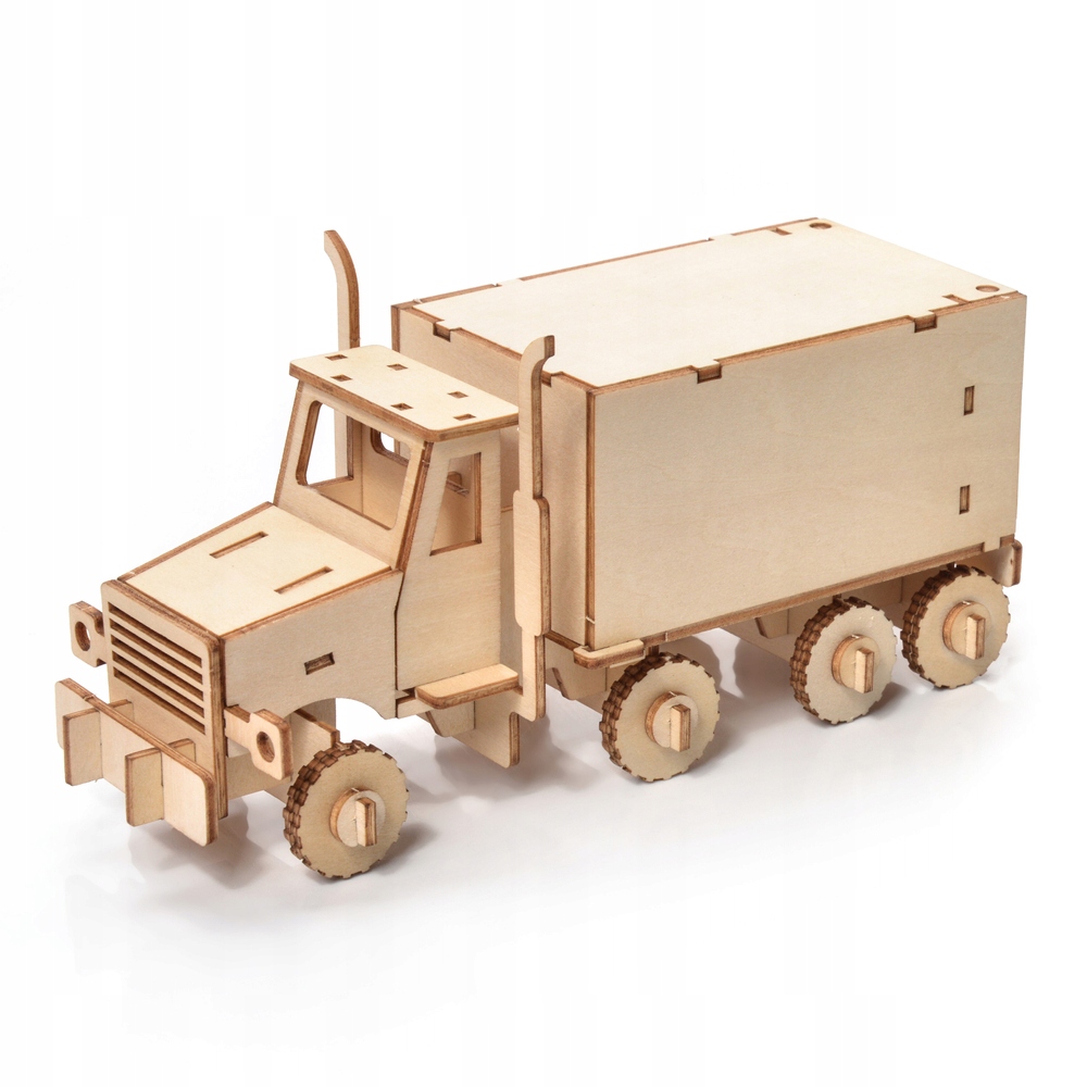 Edukacyjne drewniane puzzle 3D – rozwijaj wyobraźnię