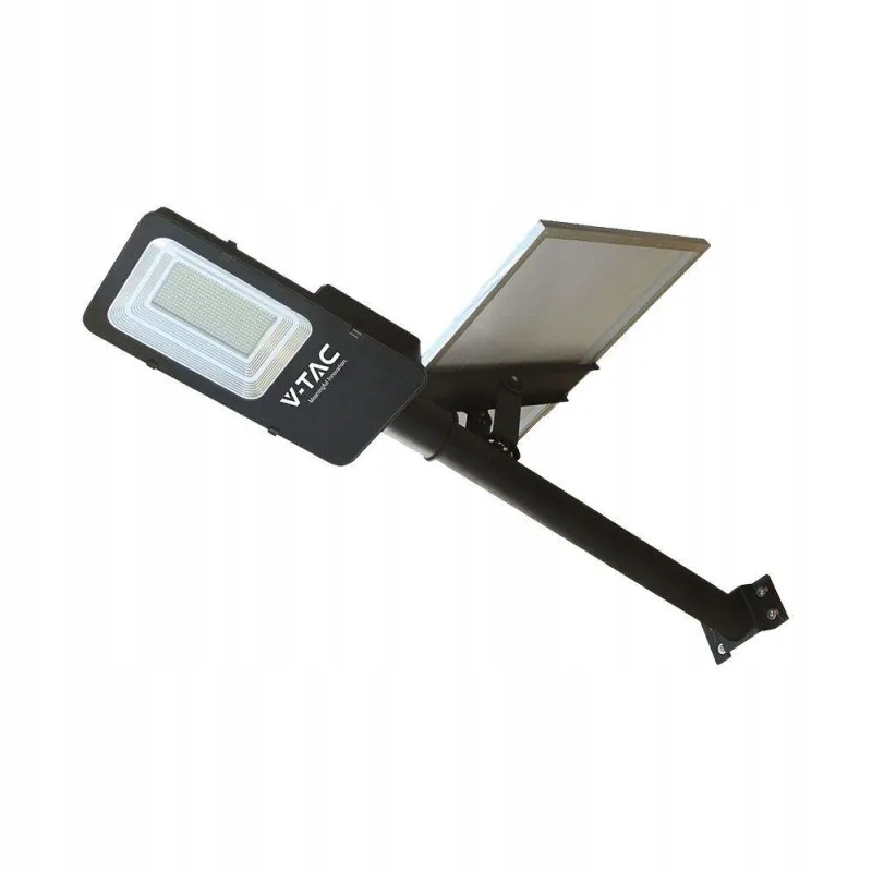 V-TAC Oprawa Uliczna Solarna Hybrydowa 50W LED VT-ST201 4000K – Nowoczesne oświetlenie zewnętrzne