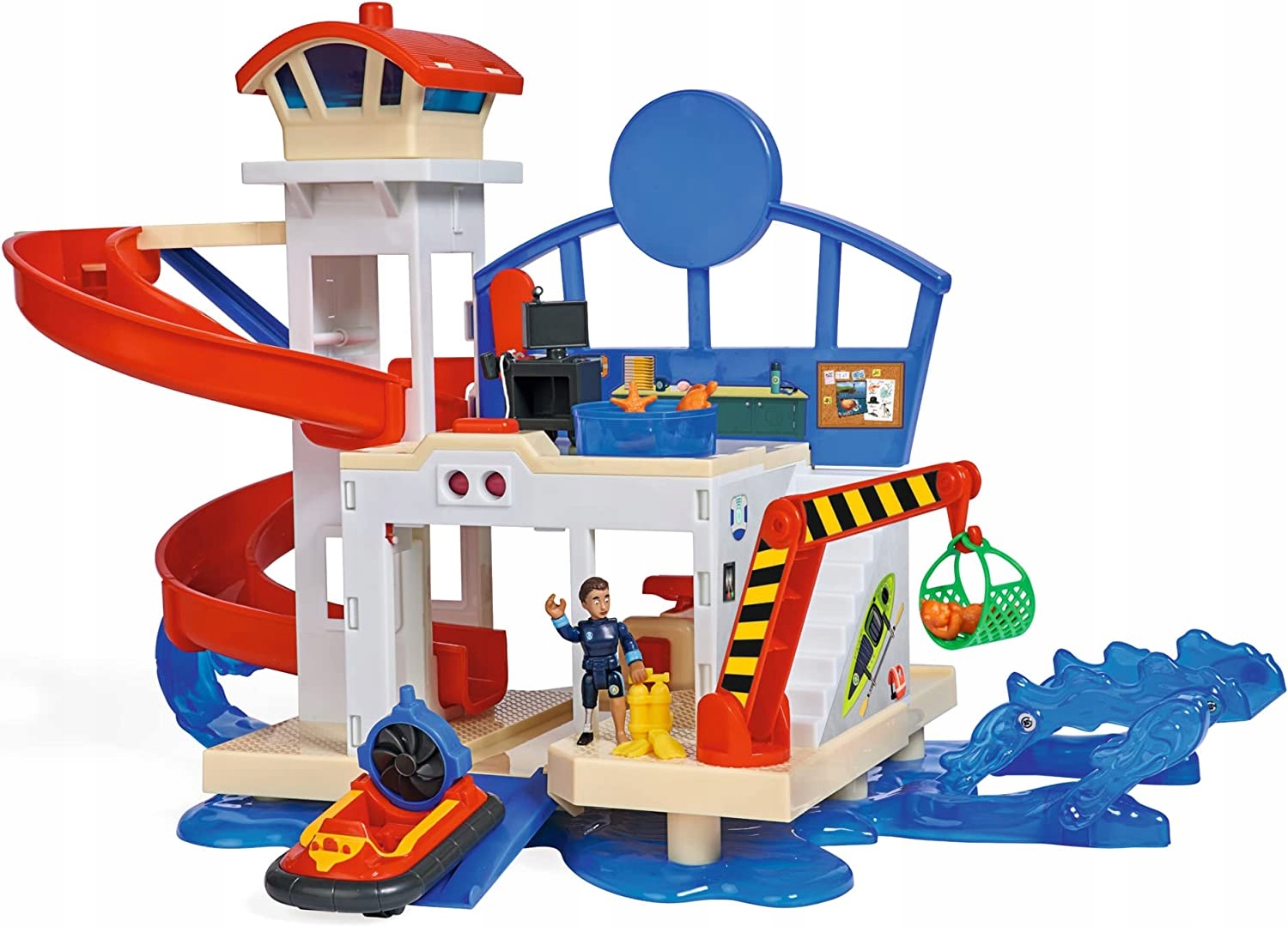Simba Fireman Sam nowa stacja wodna – zabawa w akcję ratunkową