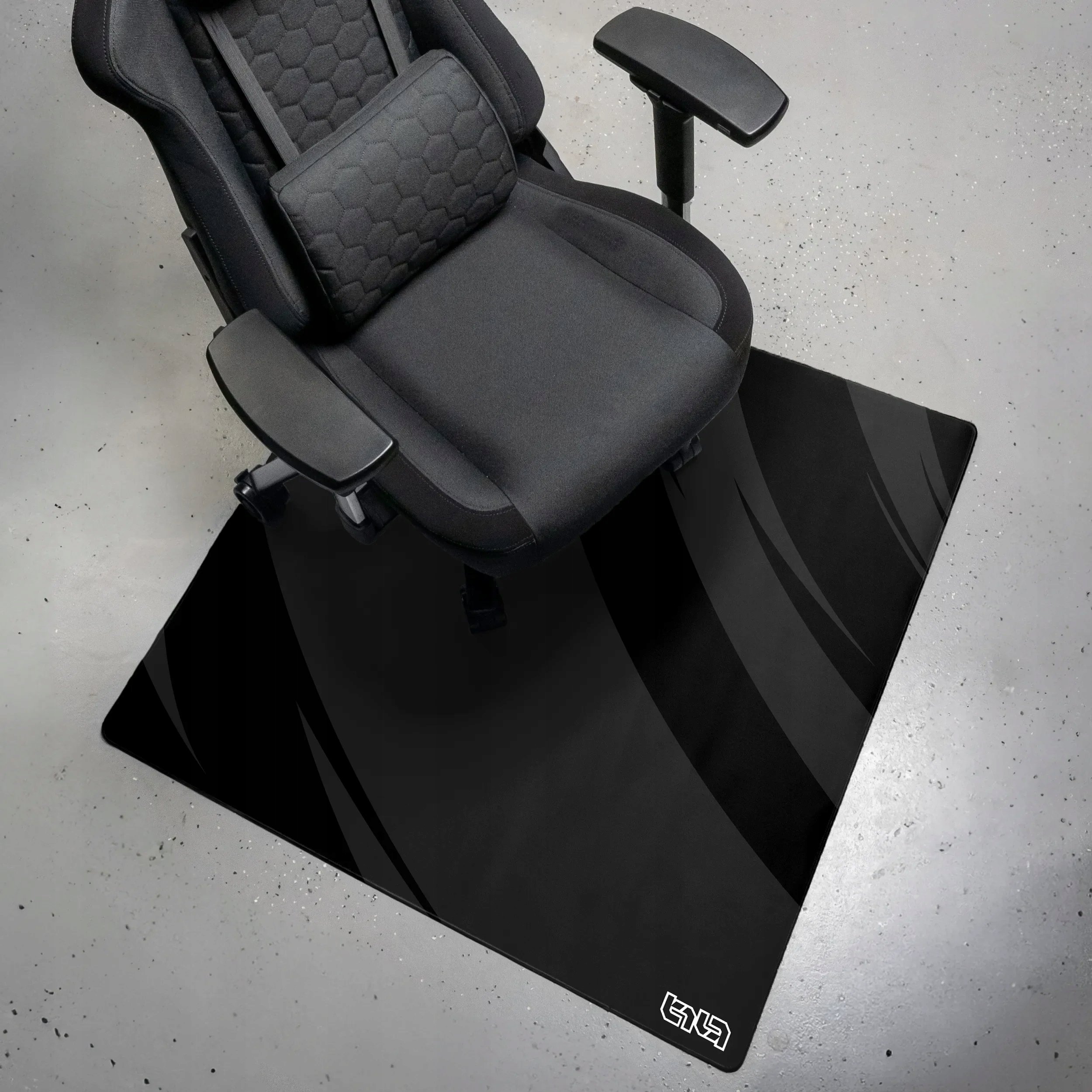 Mata pod Krzesło Tiltowe Fale 100x100 – Komfort i styl w Twoim biurze