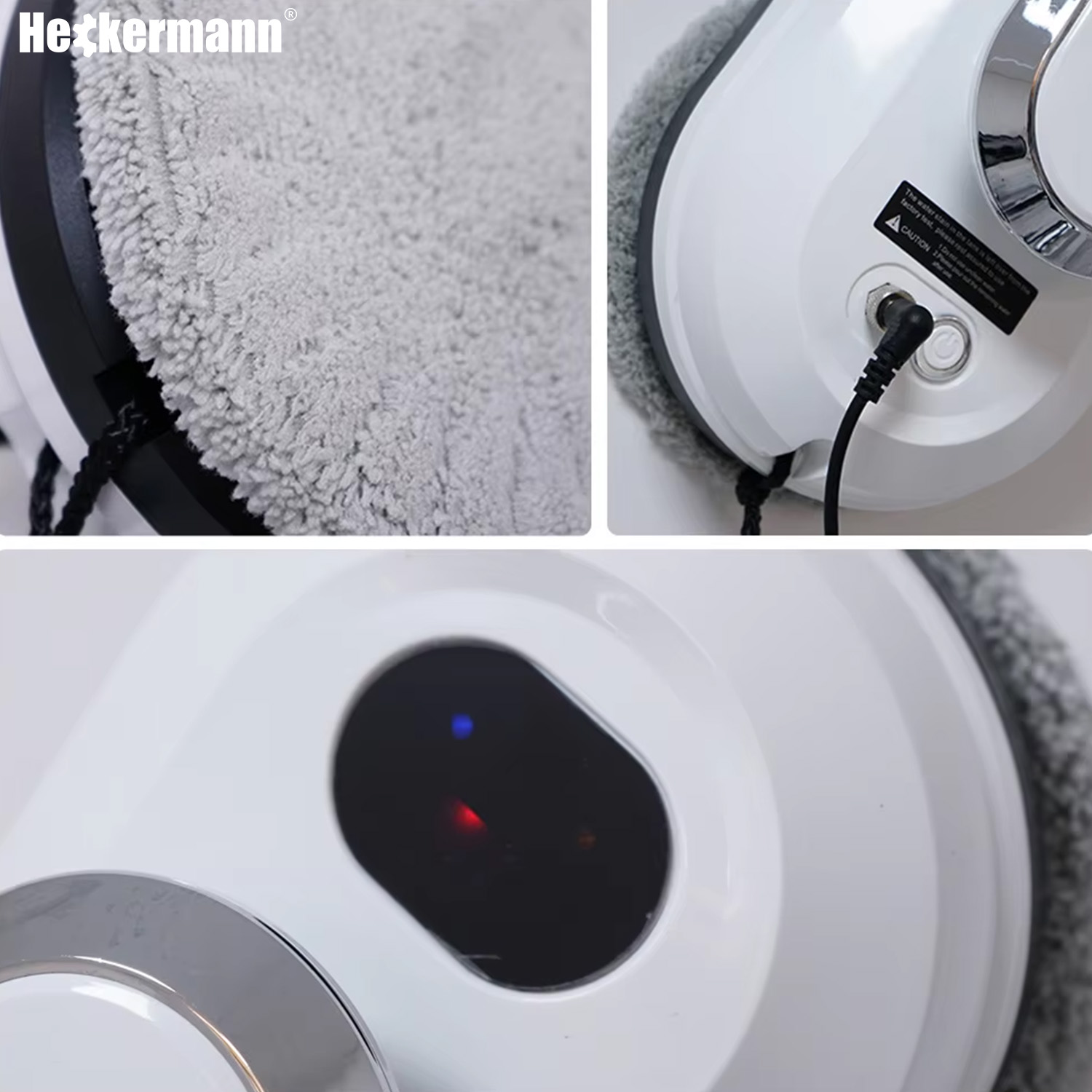 Robot do mycia okien Heckermann W168-H – czyste okna bez wysiłku i smug