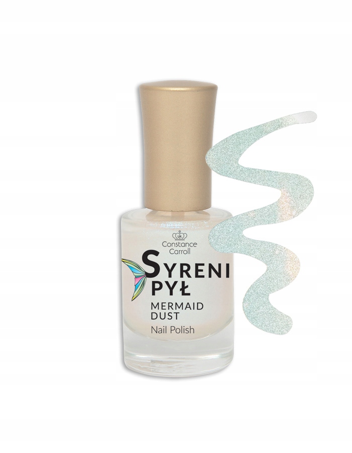 Lakier do paznokci Mermaid Dust 04 - Lśniąca zieleń 10 ml – Spektakularny efekt na Twoich paznokciach