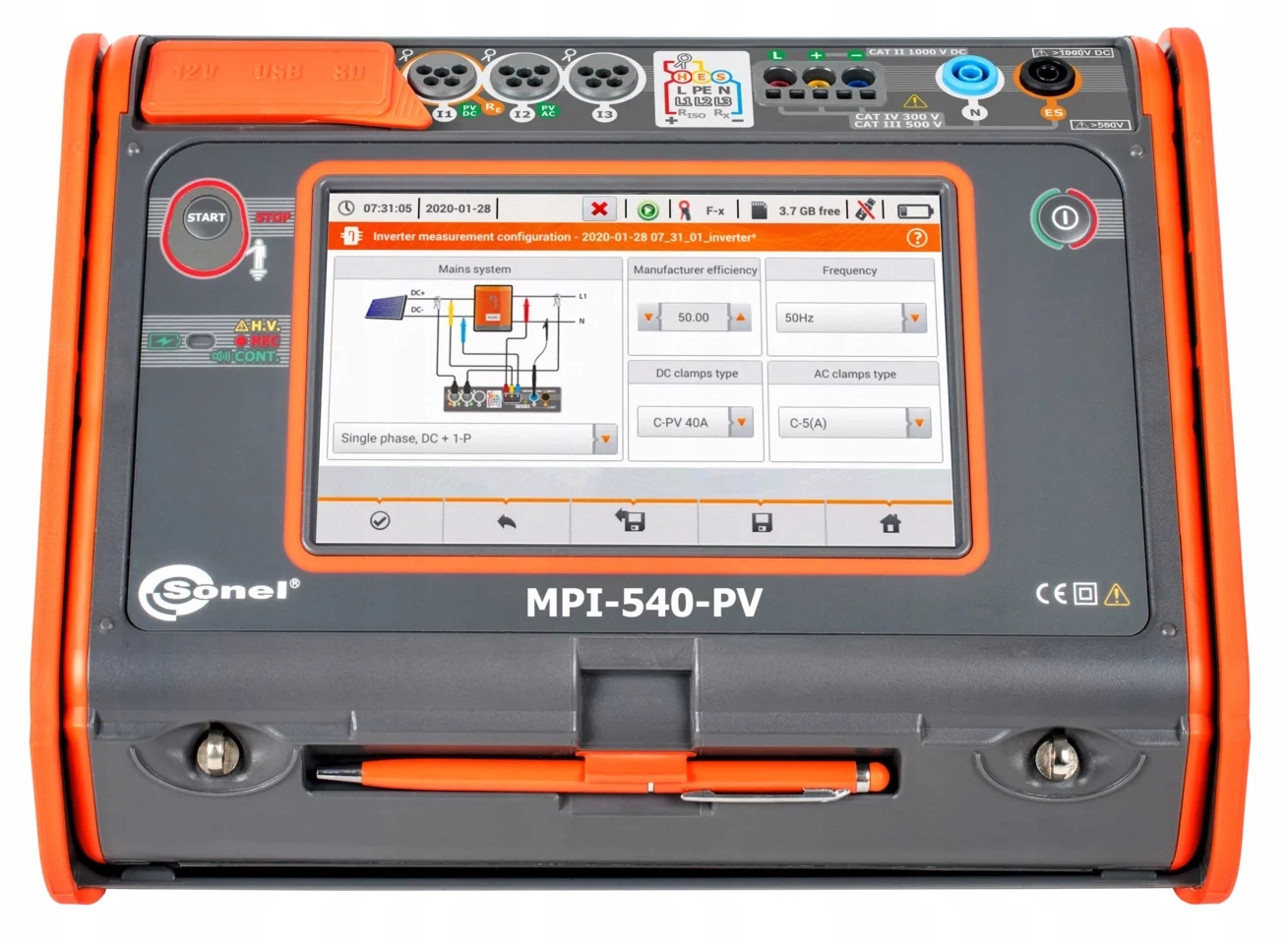 Miernik parametrów instalacji elektrycznych MPI-540-PVS – Niezawodny partner w pomiarach