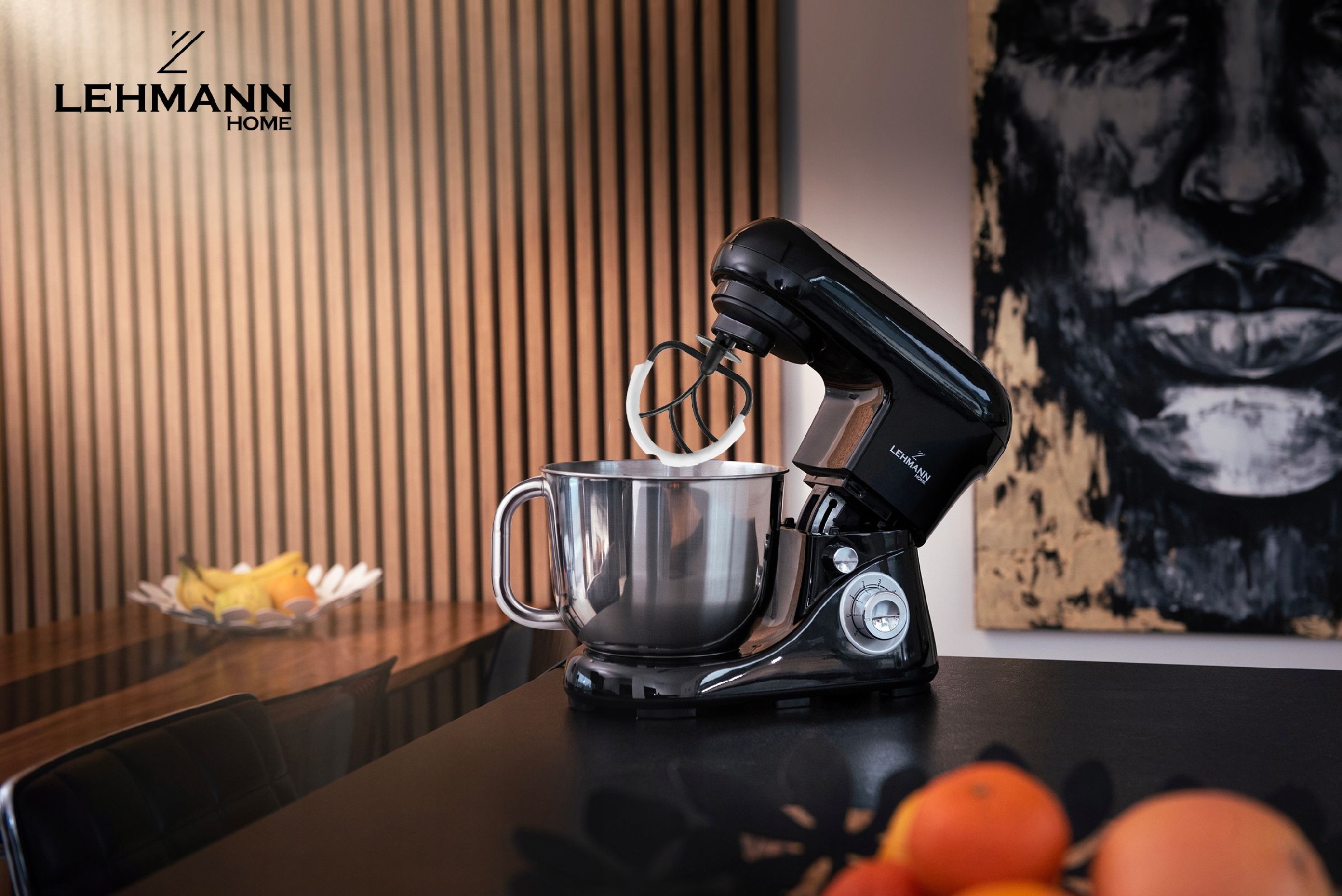 ROBOT KUCHENNY PLANETARNY MIKSER MOCNY 2200W 5L Szerokość produktu 22 cm