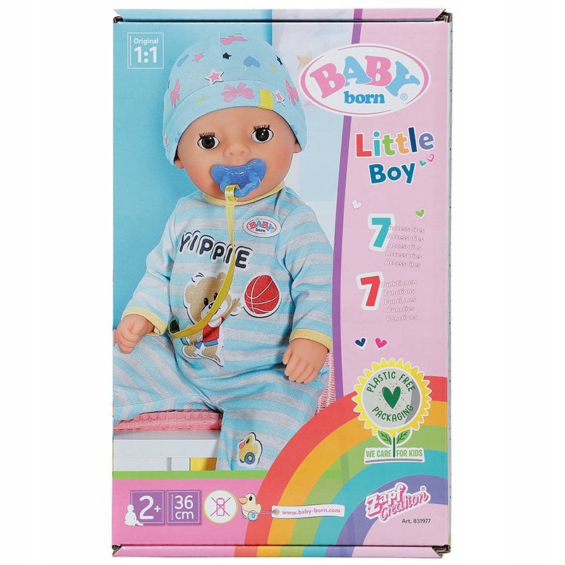 Realistyczne funkcje lalki Baby Born Lukas