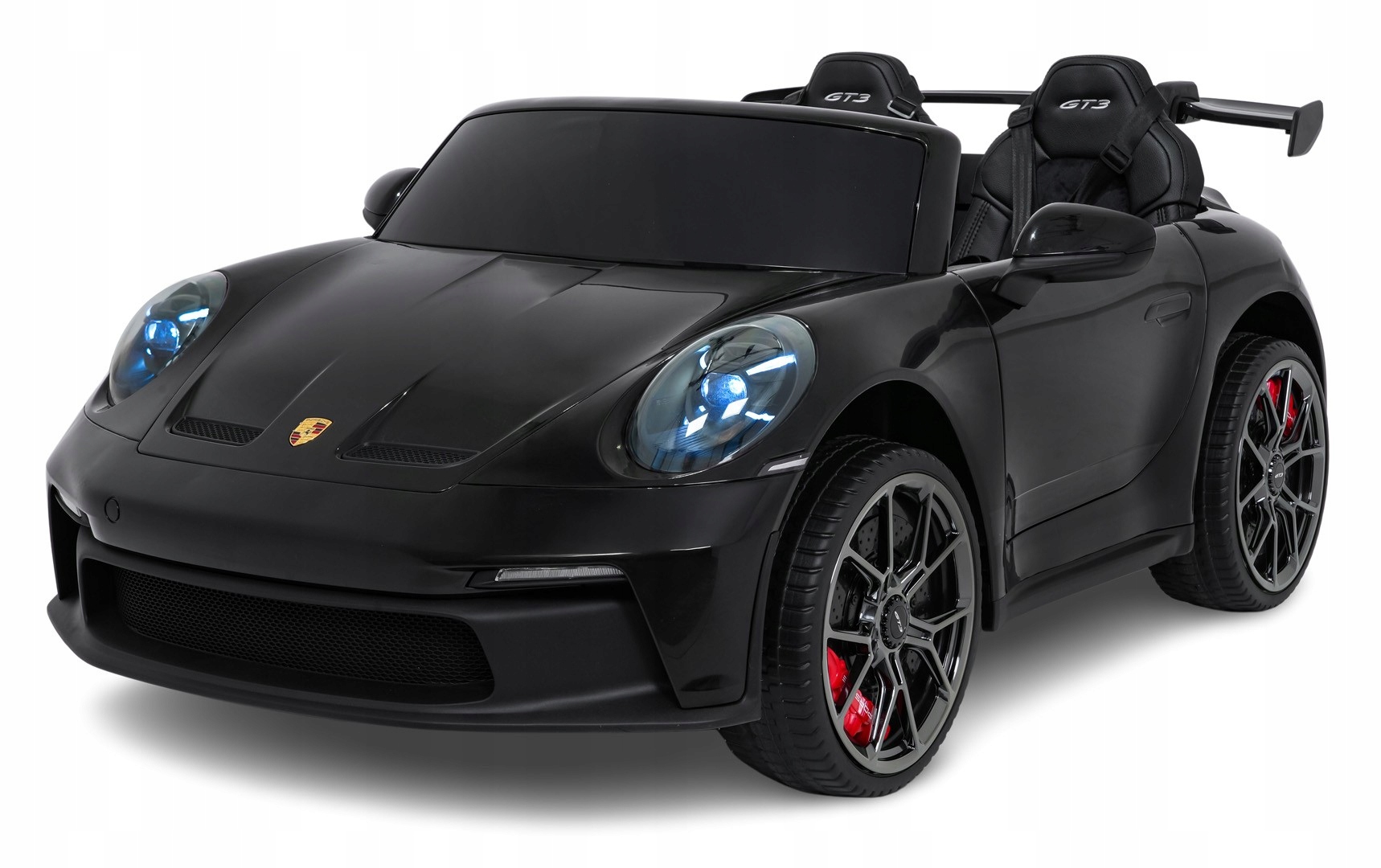 Pojazd 911 GT3 STRONG Czarny – Idealny dla małych kierowców