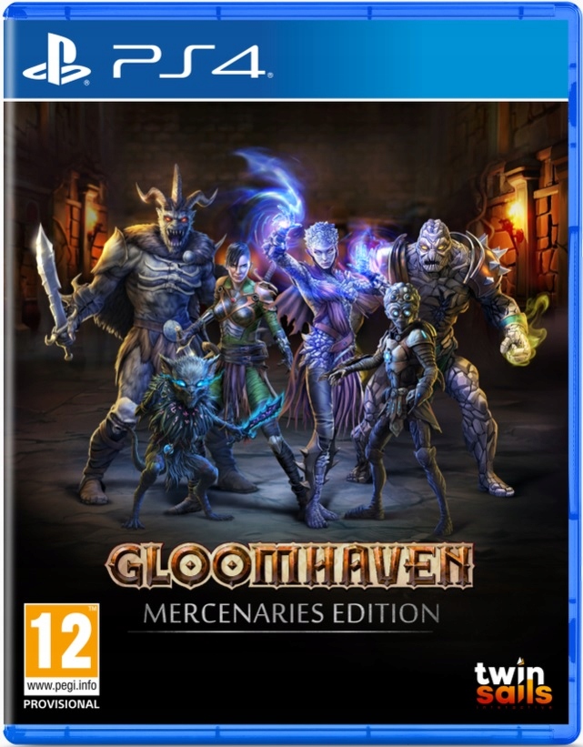 Gloomhaven Mercenaries Edition PL (PS4) – Niezapomniane przygody w świecie RPG