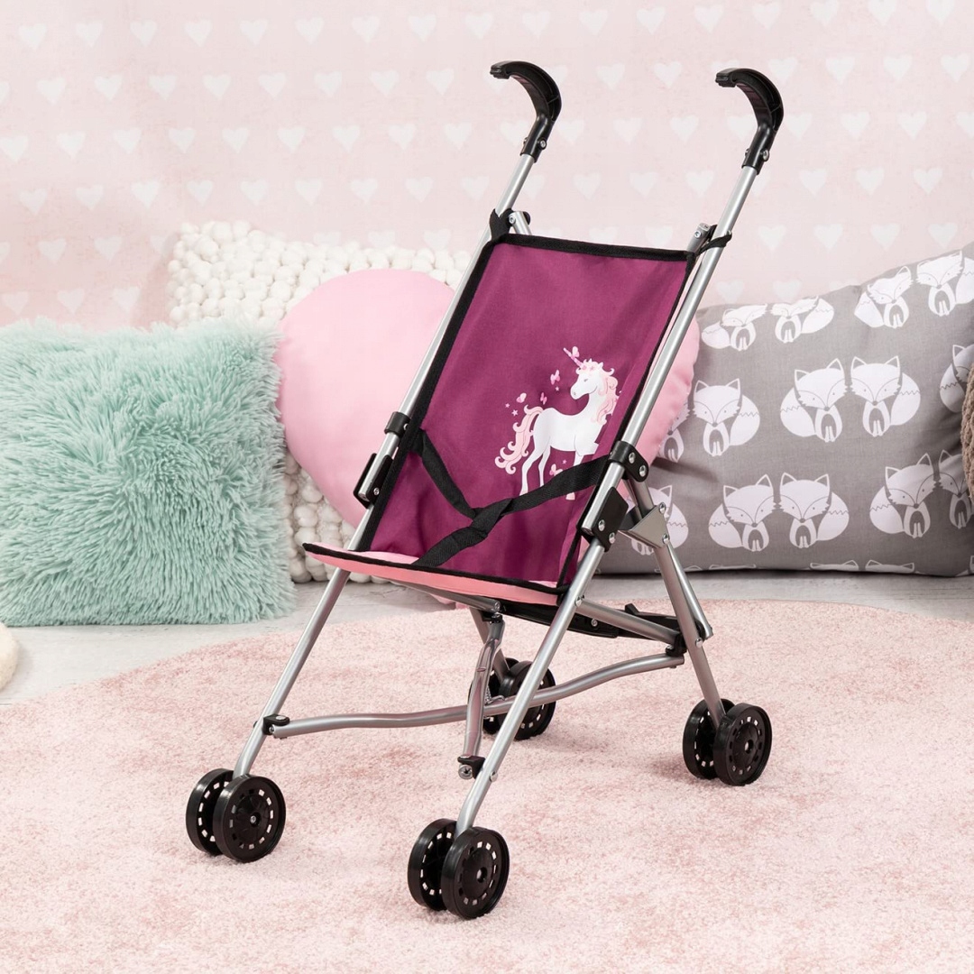 Wózek spacerówka dla lalek Buggy 30537AA – Idealny towarzysz zabaw dla Twojej pociechy