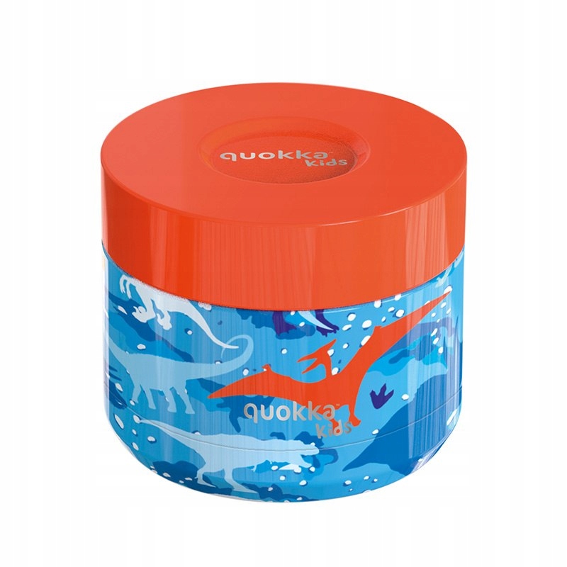 Quokka Whim Kids Food Jar – Termos obiadowy dla dzieci 369 ml (Dinosaur)
