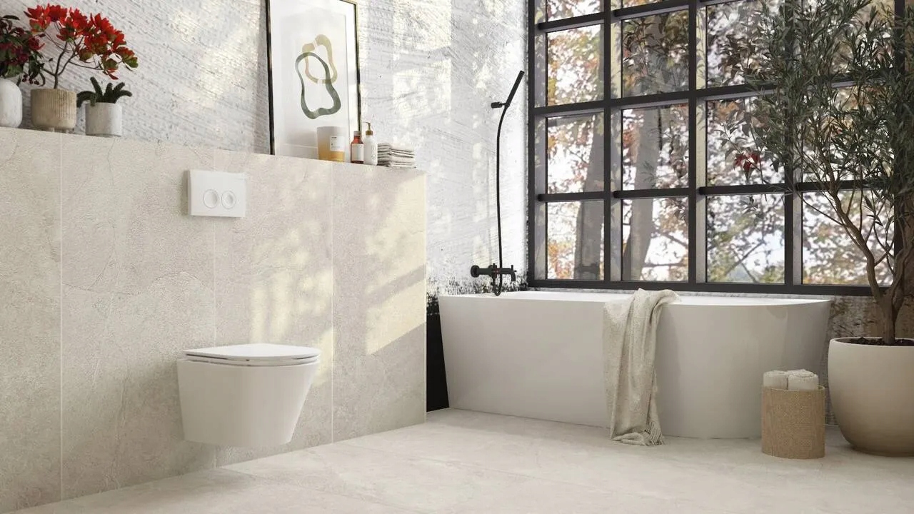 Nowoczesny design i funkcjonalność przycisku Geberit Delta25