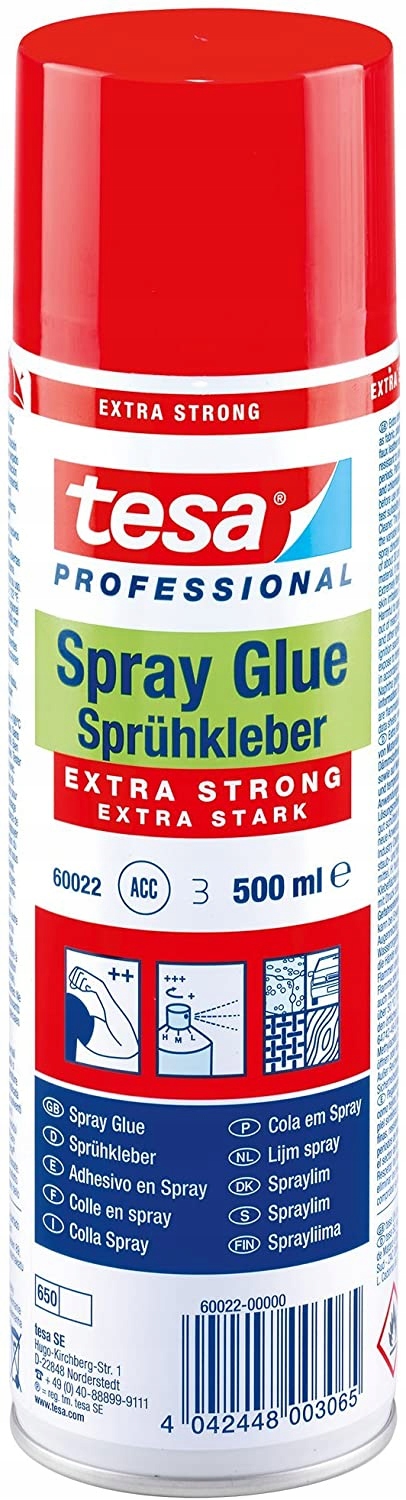 Wysokiej jakości klej w sprayu 500 ml