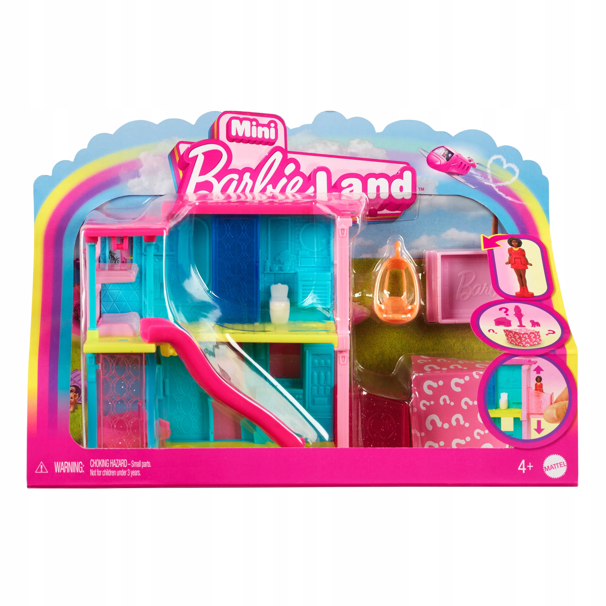 Mattel BRB BARBIELAND DOMEK LALKA 2 HYF46 WB3 – Odkryj magiczny świat Mini BarbieLand