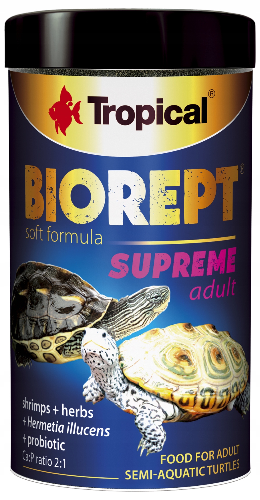 BIOREPT Supreme Adult 100ml – Idealny pokarm dla dorosłych żółwi wodno-lądowych