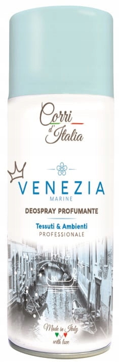 Corri d'Italia Odświeżacz powietrza Venezia 400 ml – Świeżość i elegancja w Twoim domu