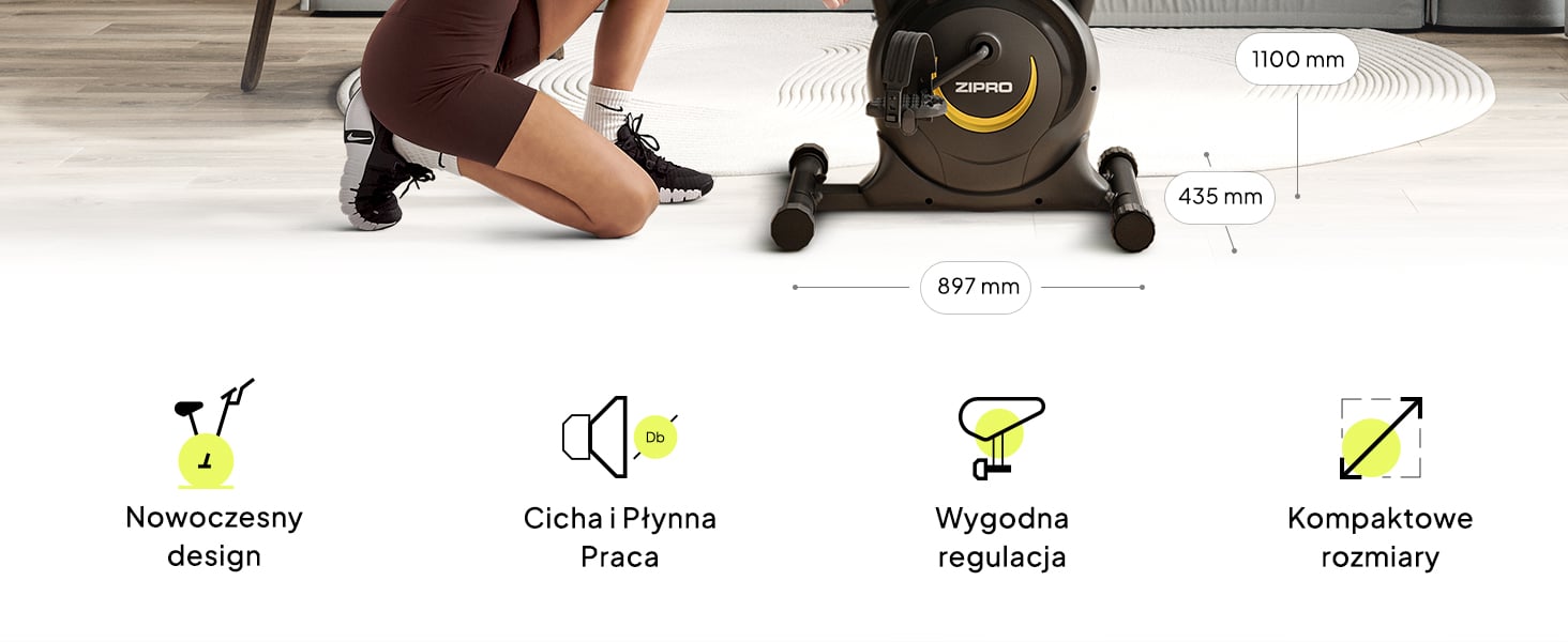 Rower ZIPRO One S Gold
