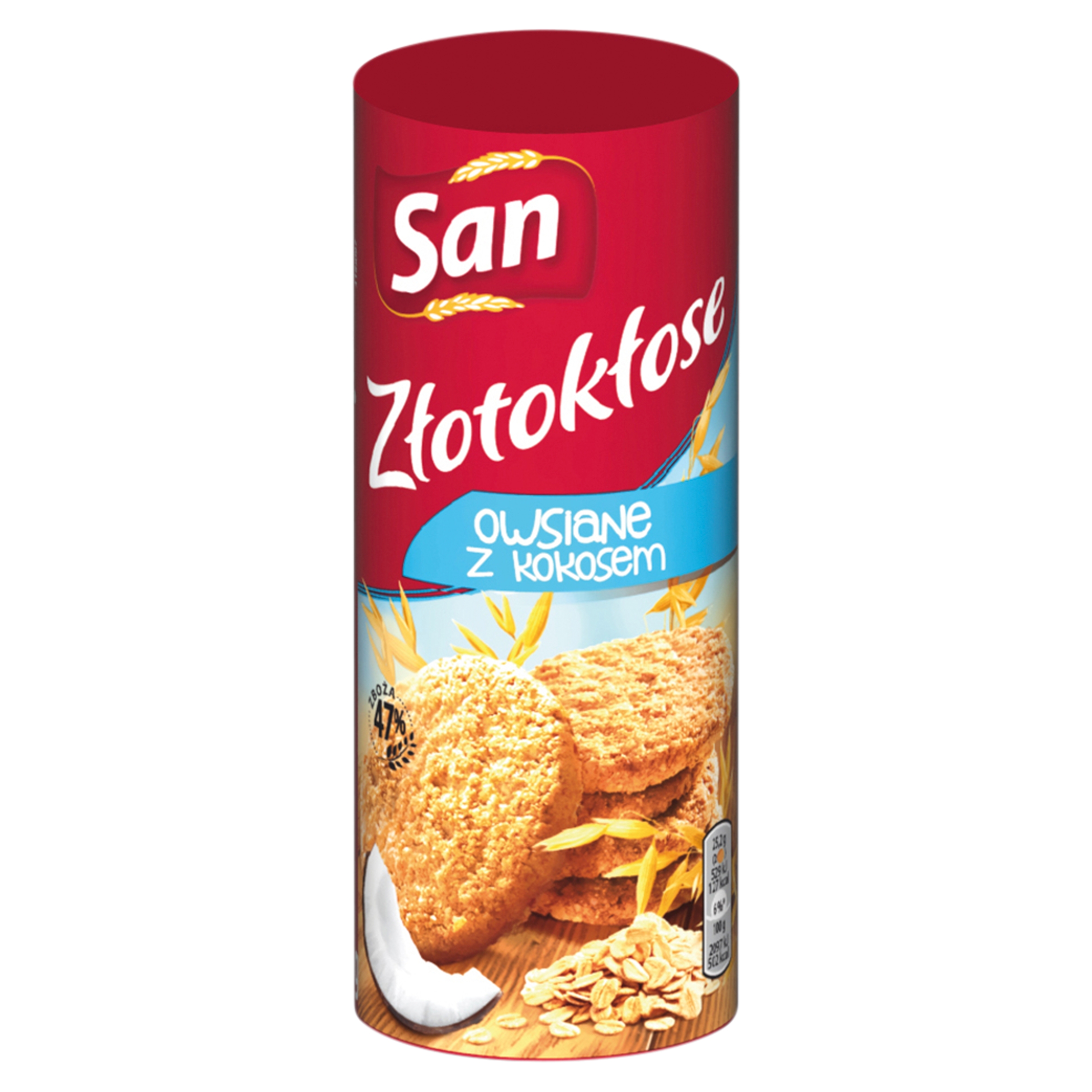 Wyjątkowy smak kokosa i płatków owsianych