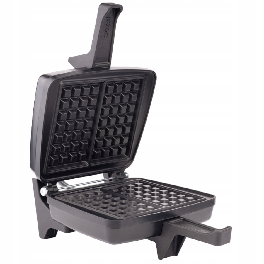 Gofrownica Dezal 301.5.1 N czarna 1300W – Idealne gofry w Twojej kuchni